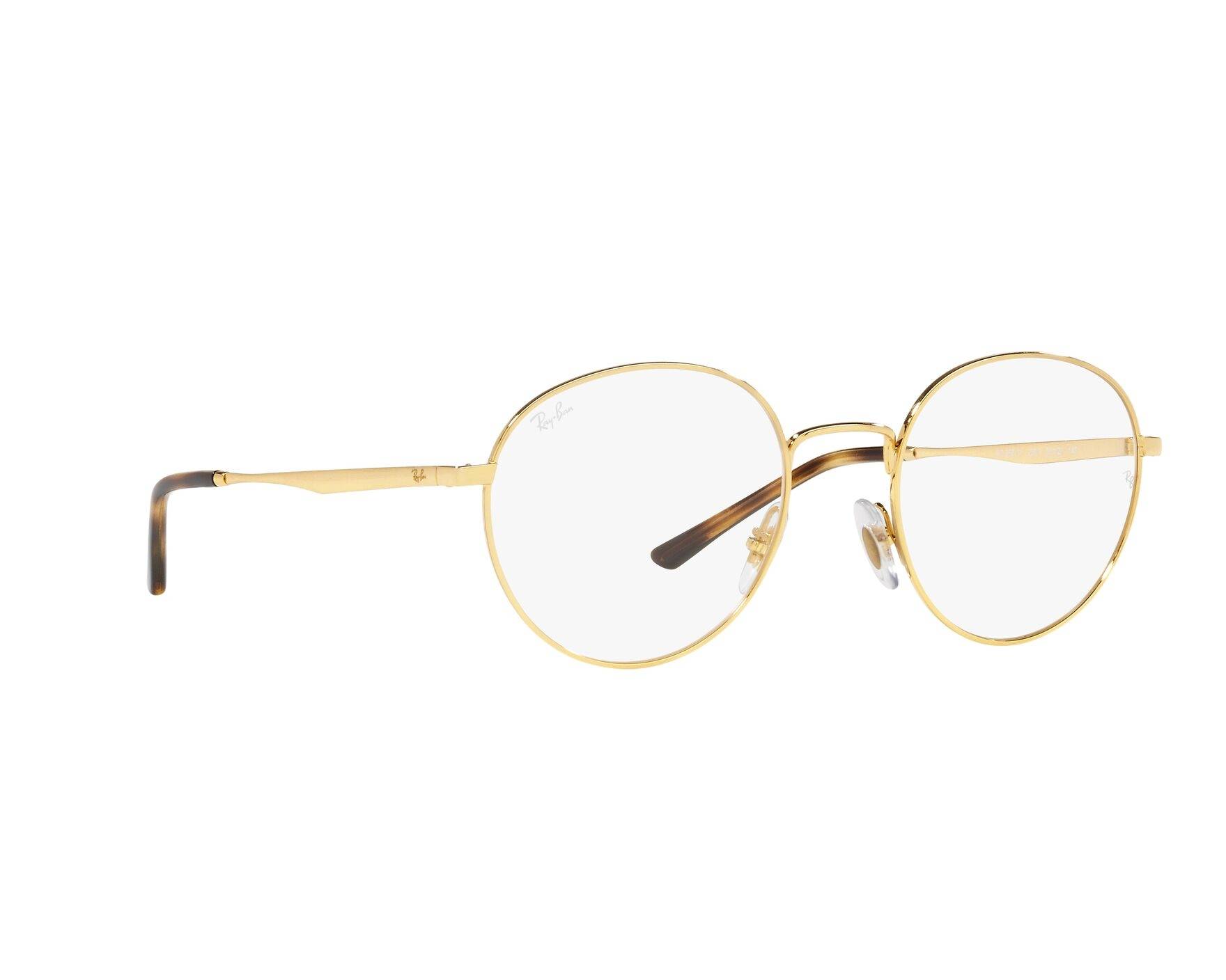 Ray-Ban RX3681V 2500 48-20 Gold  Vista de 360 grados 12
