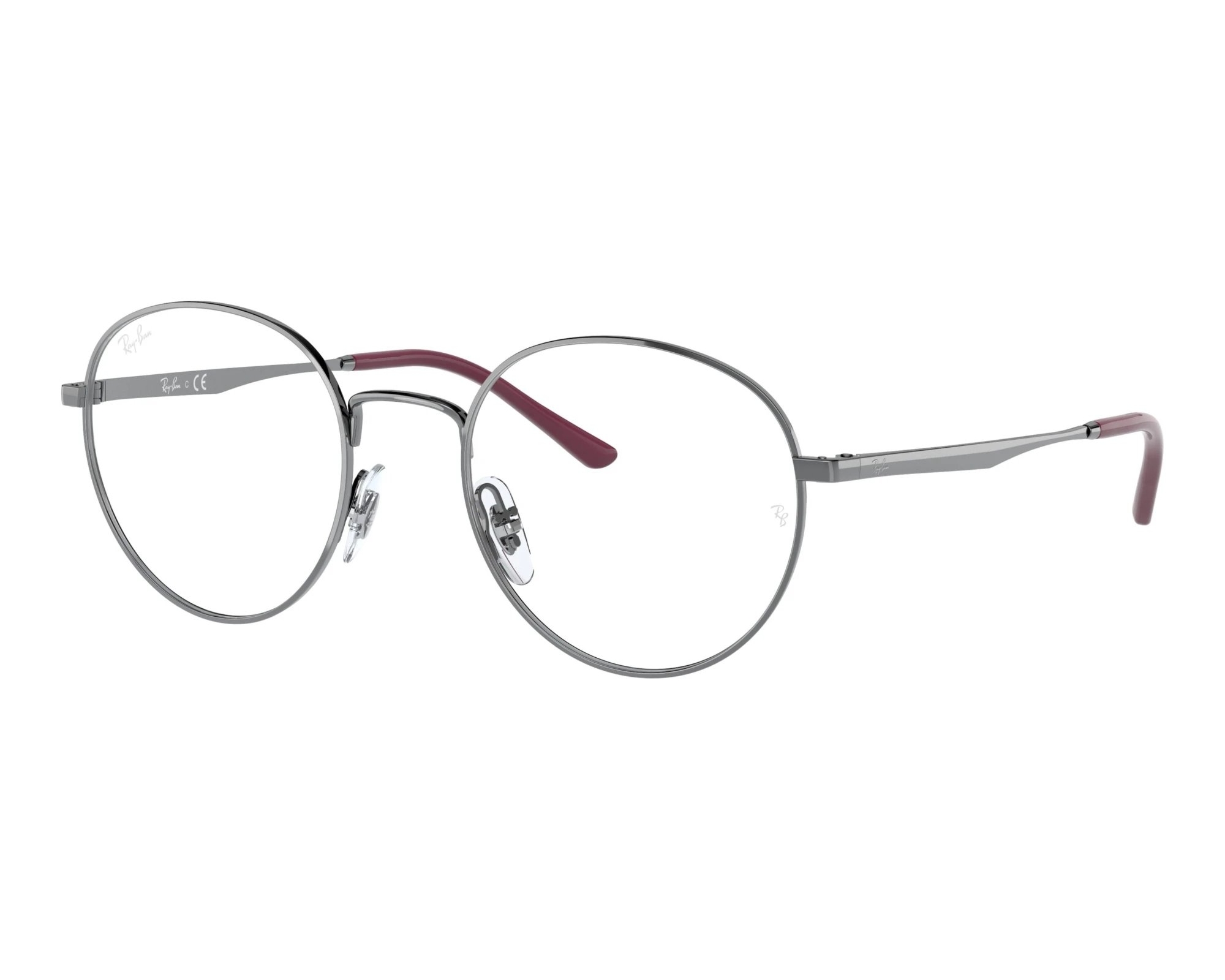 Ray-Ban RX3681V 2502 50-20 Grey  vista de frente