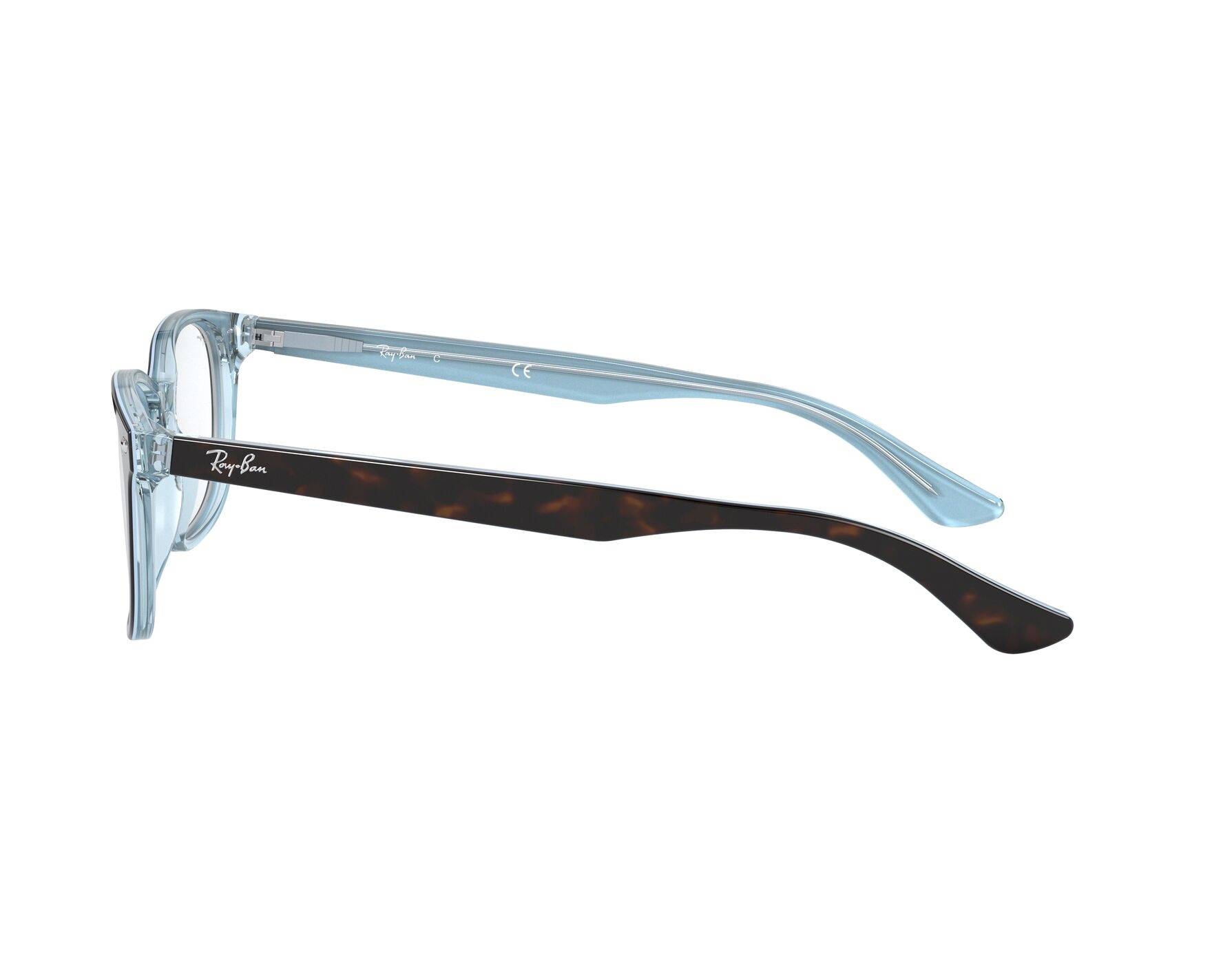 Ray-Ban RX5375 5883 51-18 Brown  Vista de 360 grados 4