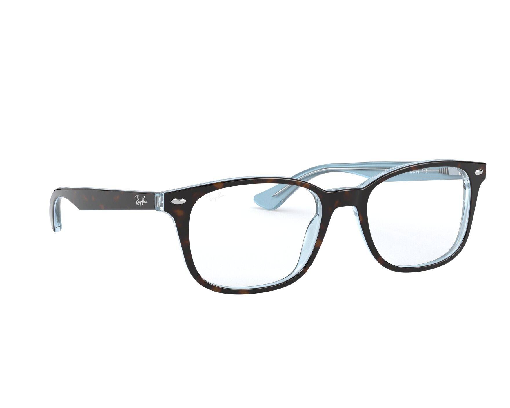 Ray-Ban RX5375 5883 51-18 Brown  Vista de 360 grados 12