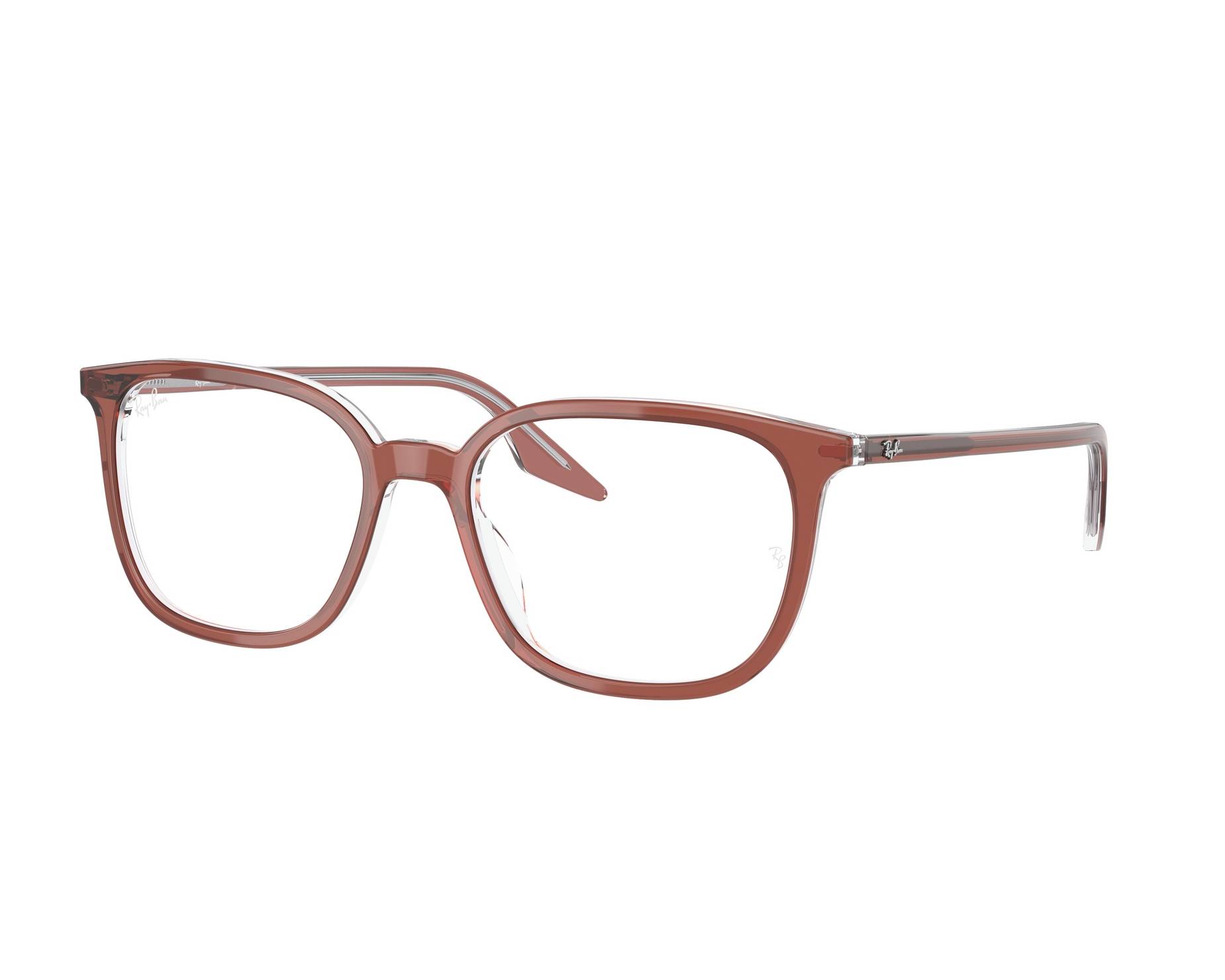 Ray-Ban RX5406 8171 52-18 Marrón   Vista de 360 grados 1