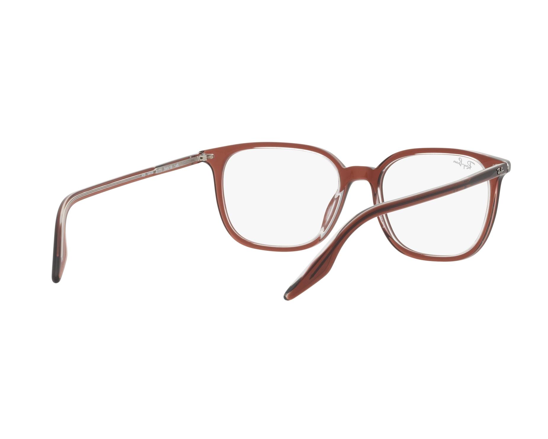 Ray-Ban RX5406 8171 52-18 Marrón   Vista de 360 grados 9
