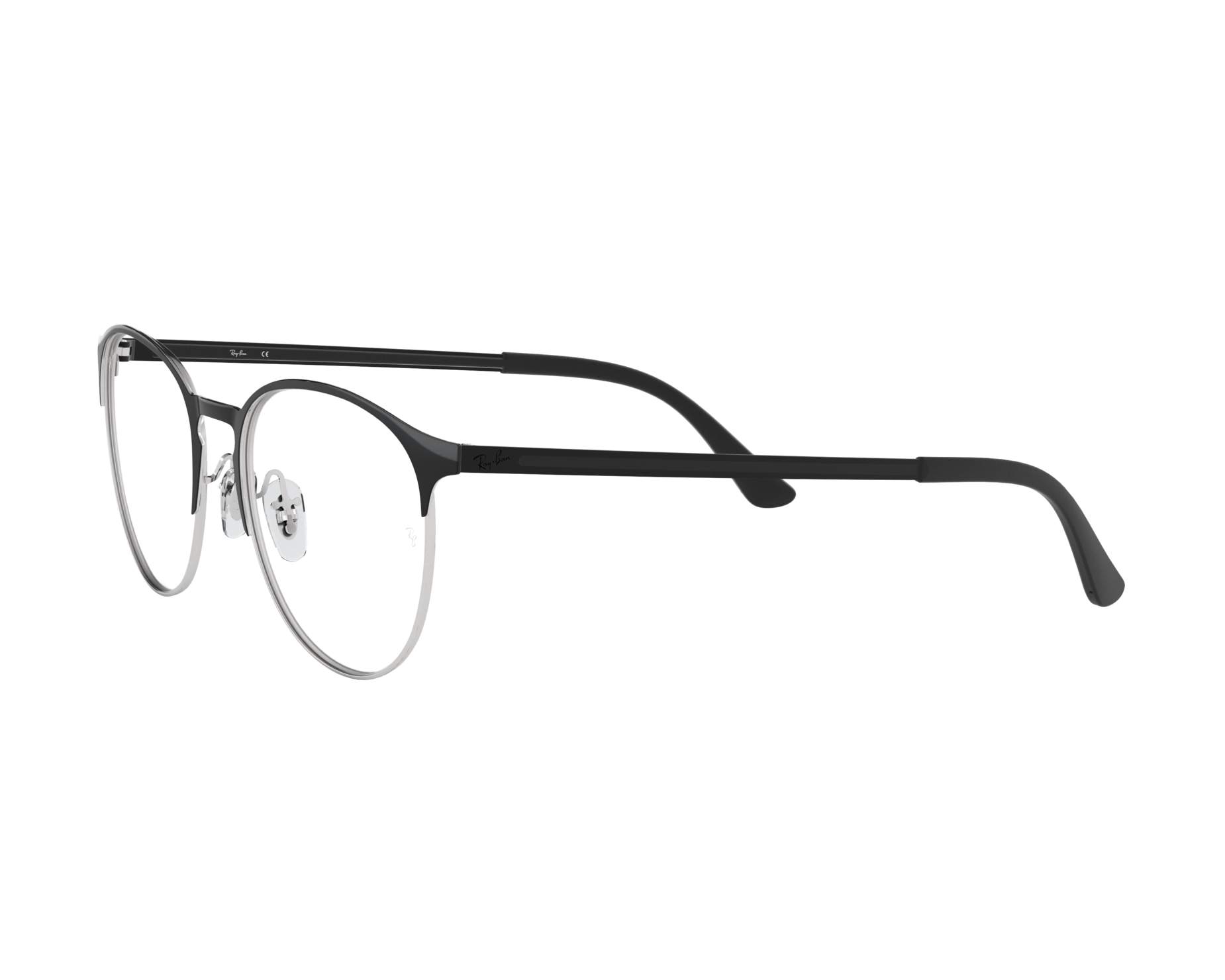 Ray-Ban RX6375 2861 51-18 Negra  Vista de 360 grados 4