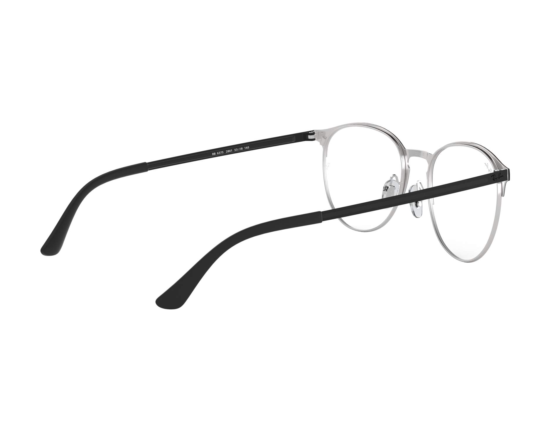 Ray-Ban RX6375 2861 51-18 Negra  Vista de 360 grados 10