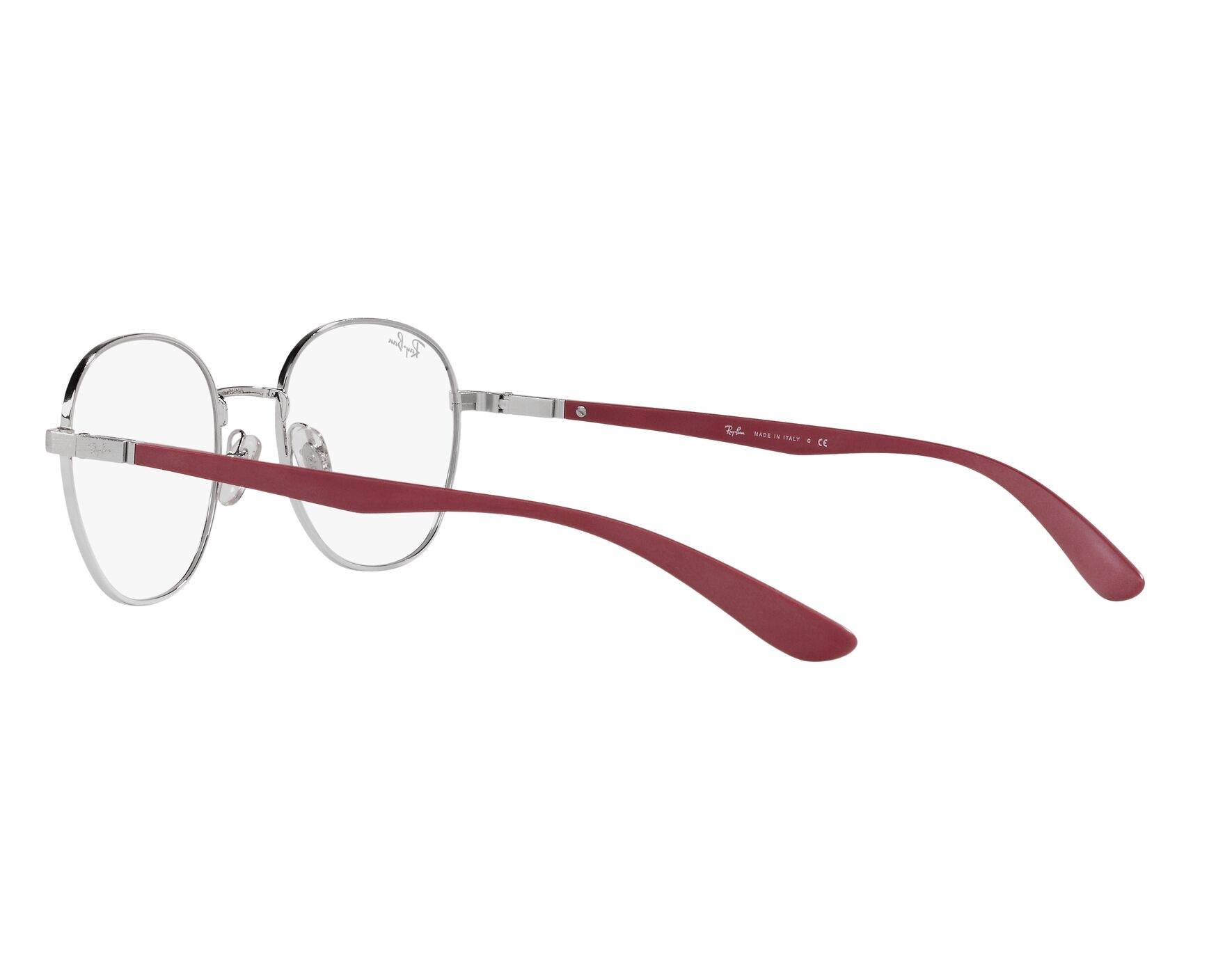 Ray-Ban RX-6461 2501 49-19 Plata  Vista de 360 grados 5