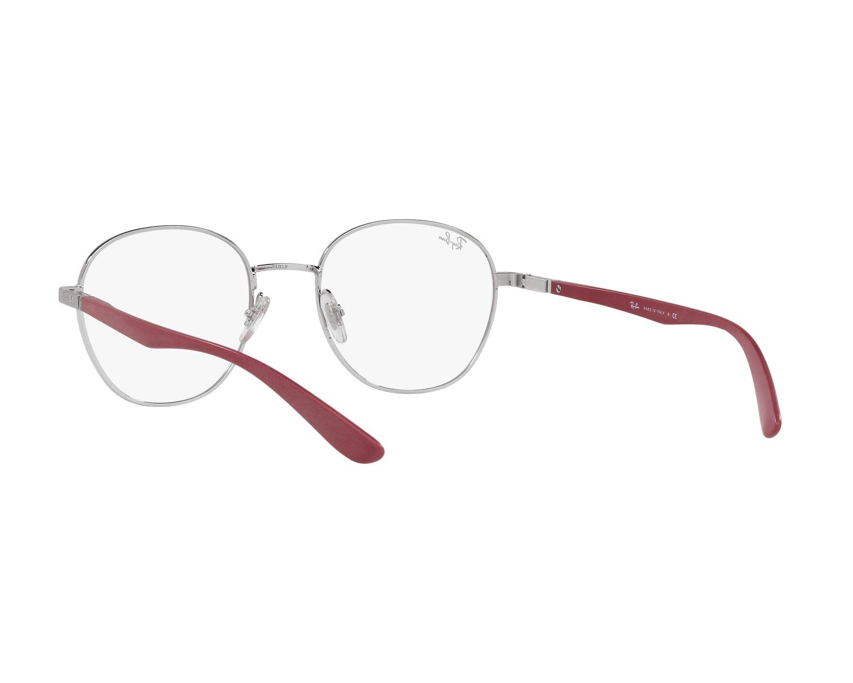 Ray-Ban RX-6461 2501 49-19 Plata  Vista de 360 grados 6