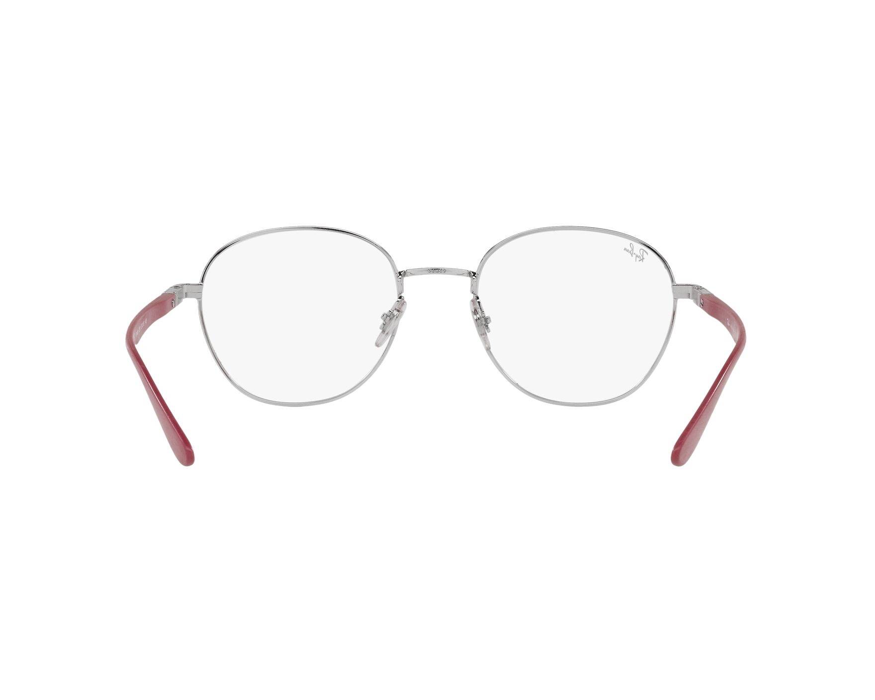 Ray-Ban RX-6461 2501 49-19 Plata  Vista de 360 grados 7