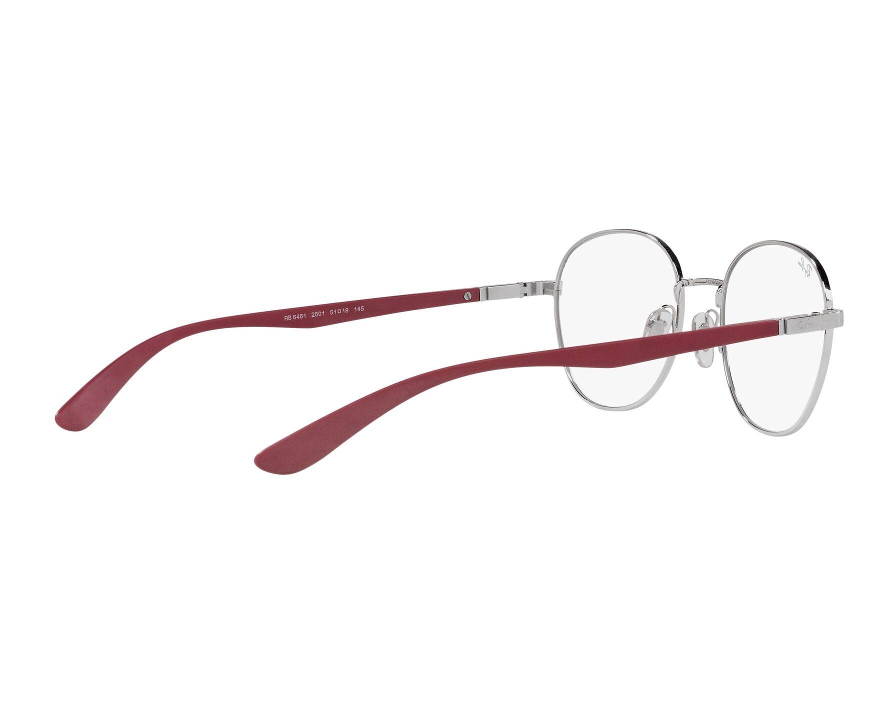 Ray-Ban RX-6461 2501 49-19 Plata  Vista de 360 grados 9