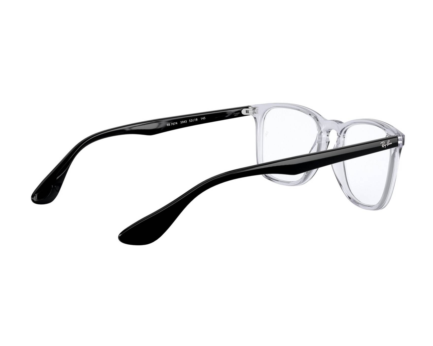 Ray-Ban RX7074 5943 50-18 Cristal  Vista de 360 grados 9