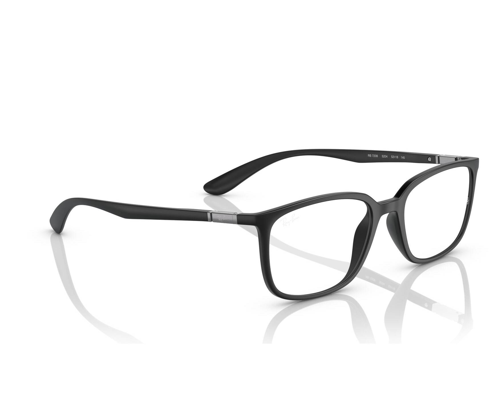 Ray-Ban RX7208 5204 52-18 Black  Vista de 360 grados 3