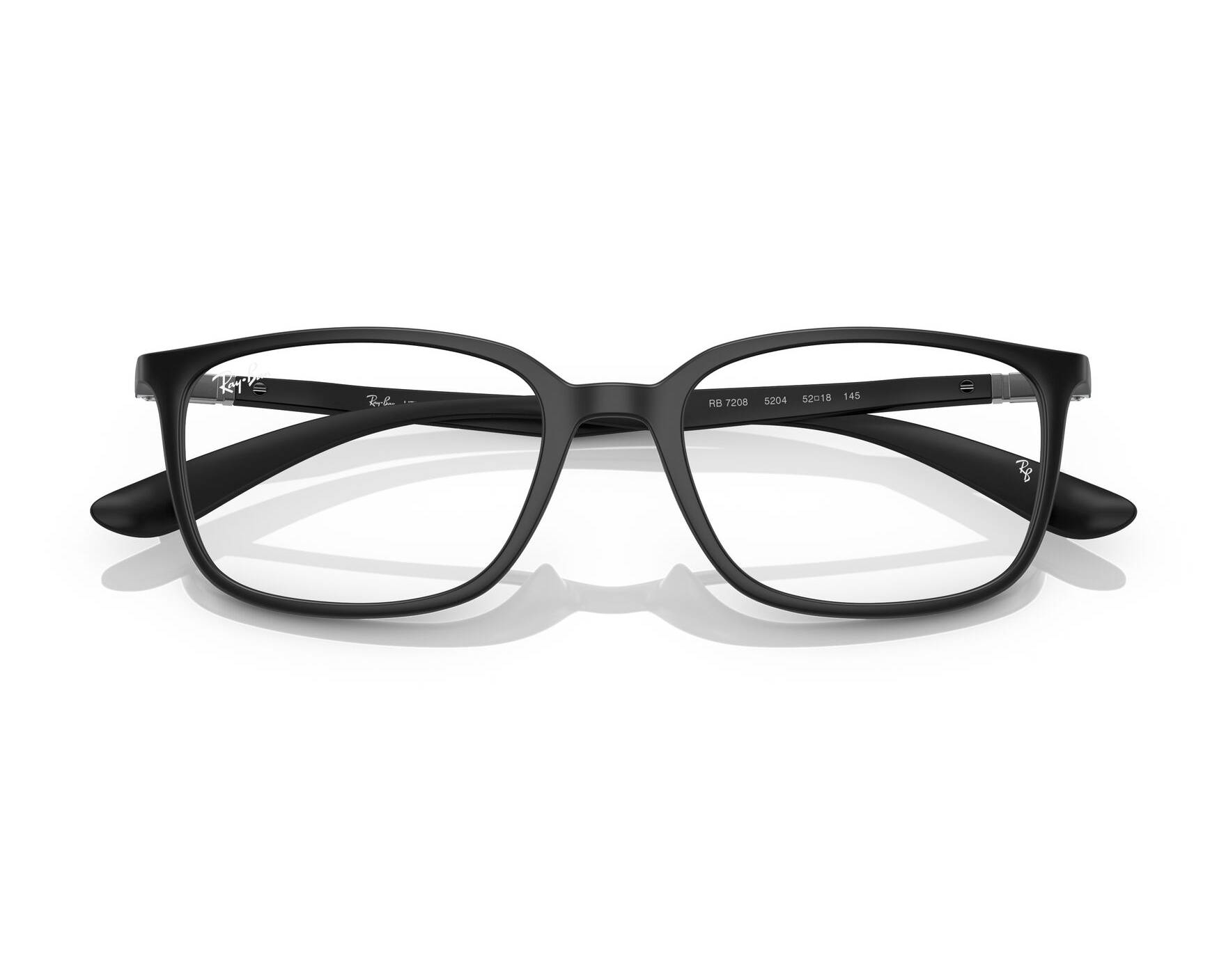 Ray-Ban RX7208 5204 52-18 Black  Vista de 360 grados 5
