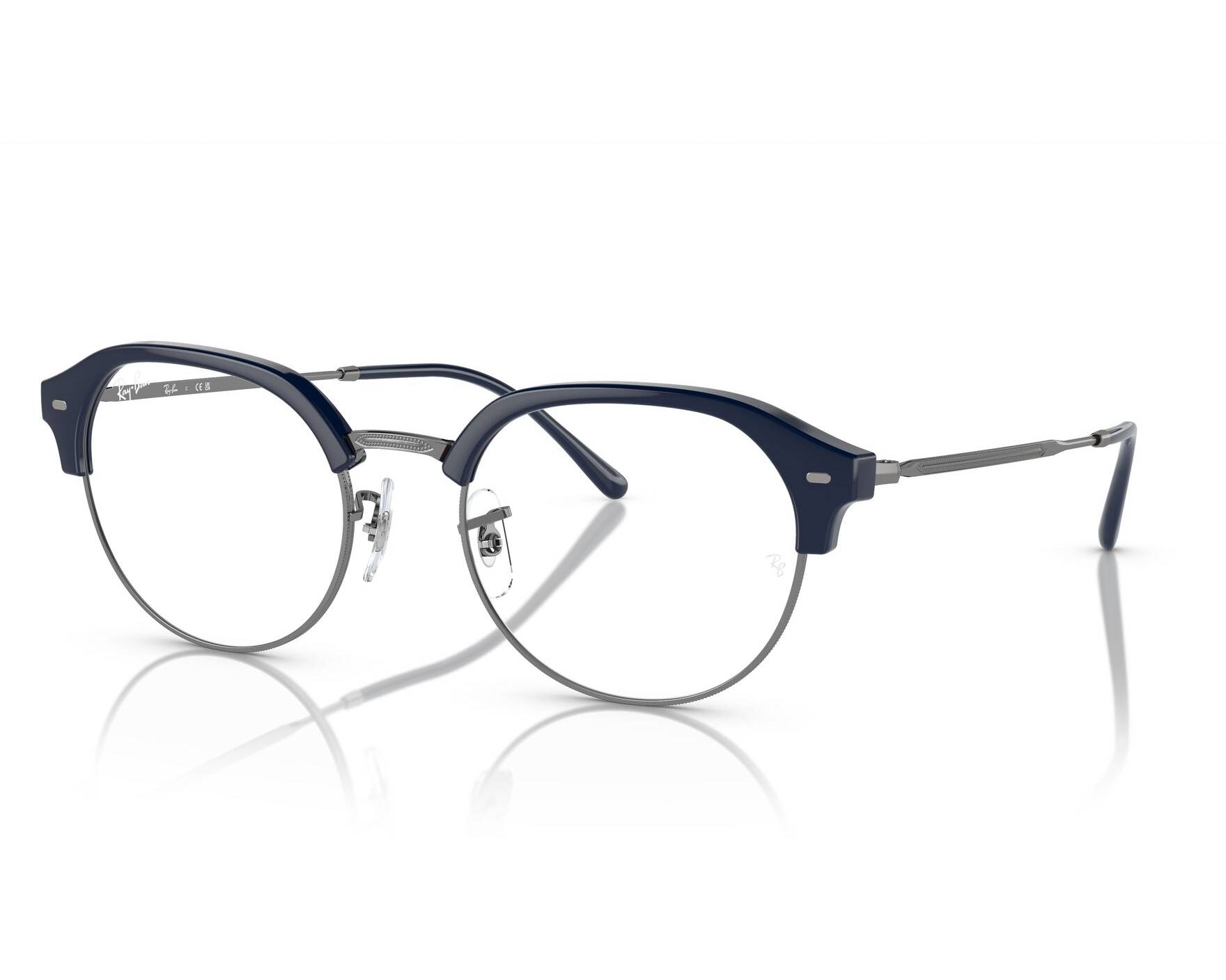 Ray-Ban RX7229 8210 53-20 Azul  Vista de 360 grados 8