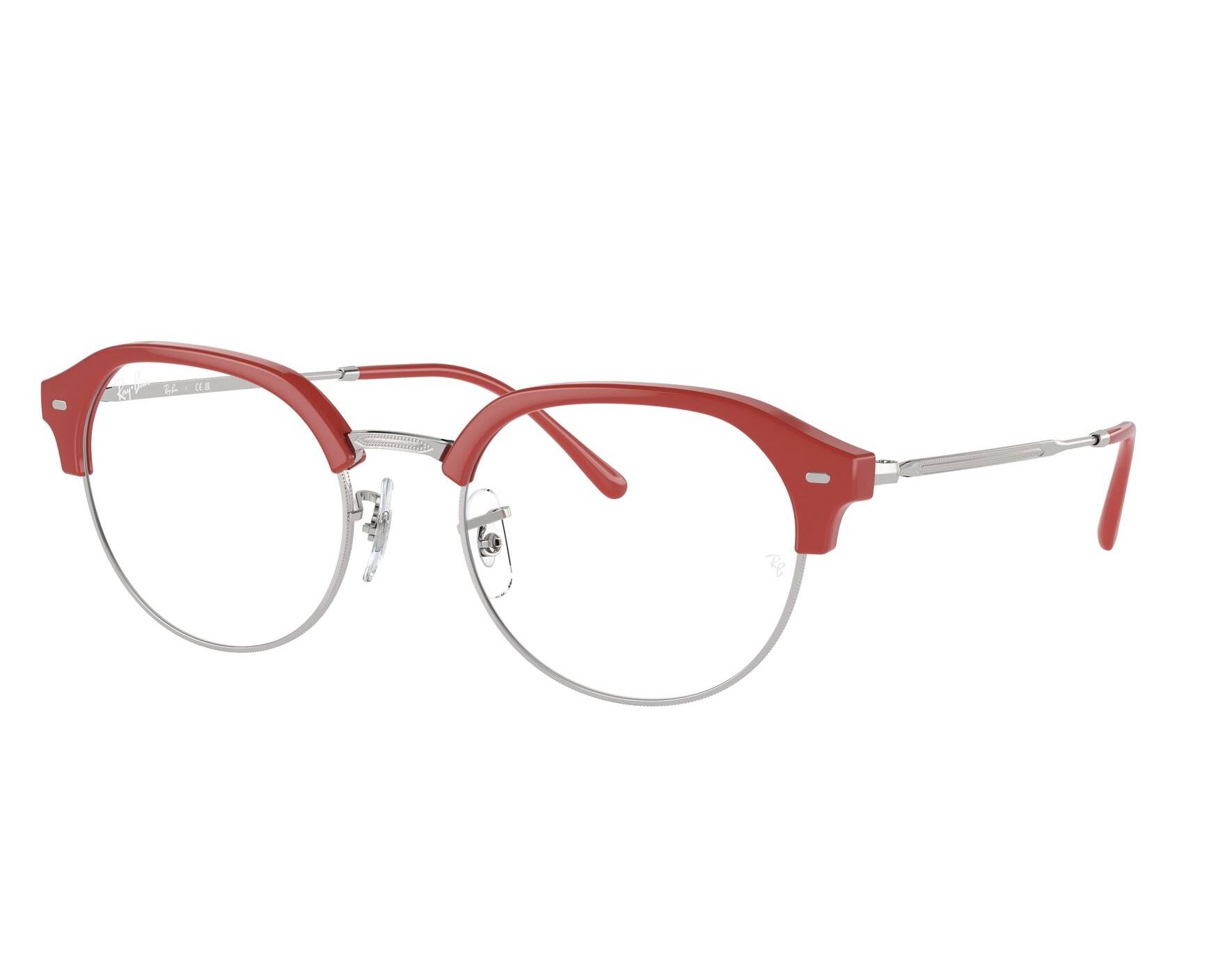 Ray-Ban RX7229 8323 53-20 Rojo  Vista de 360 grados 2