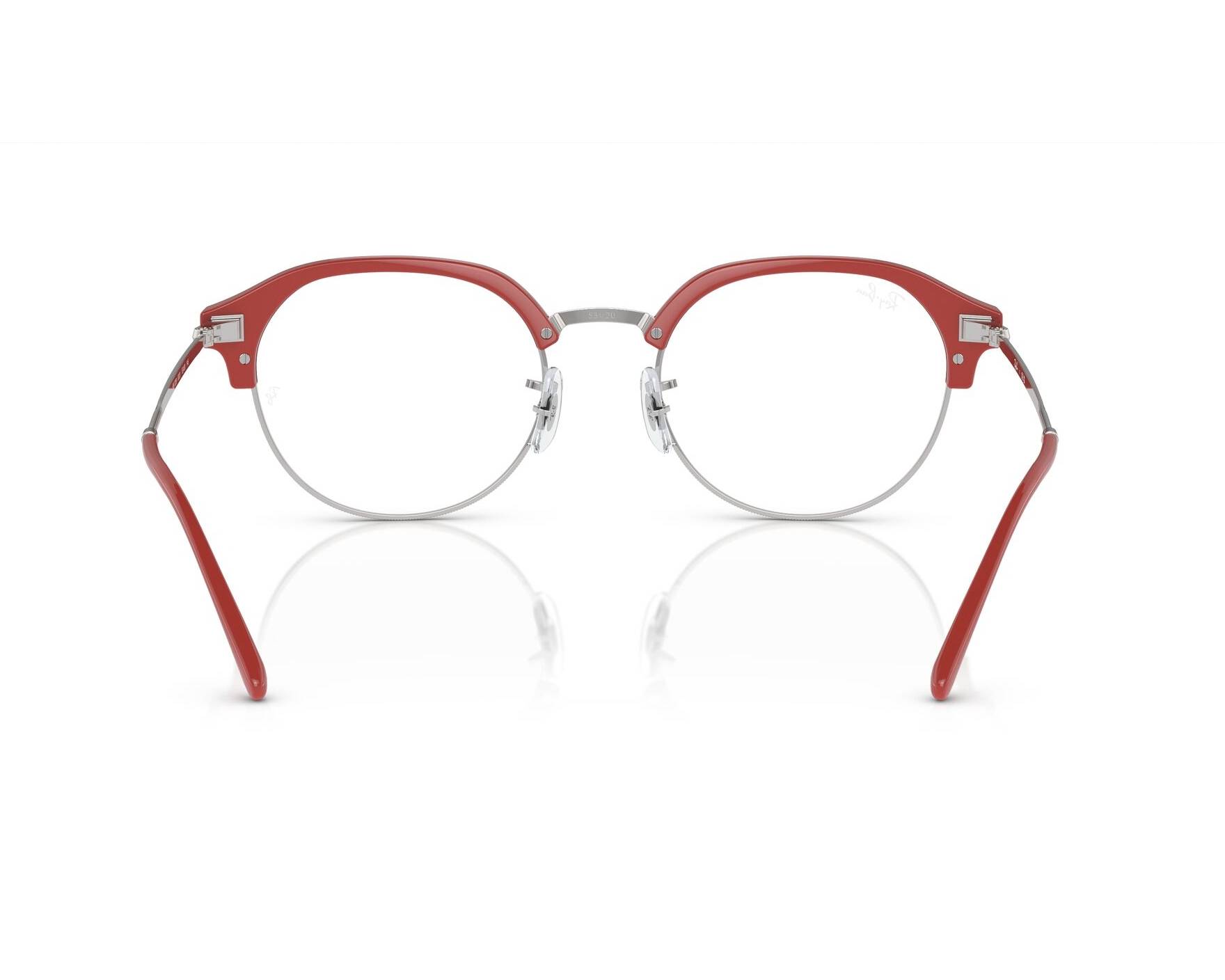Ray-Ban RX7229 8323 53-20 Rojo  Vista de 360 grados 4