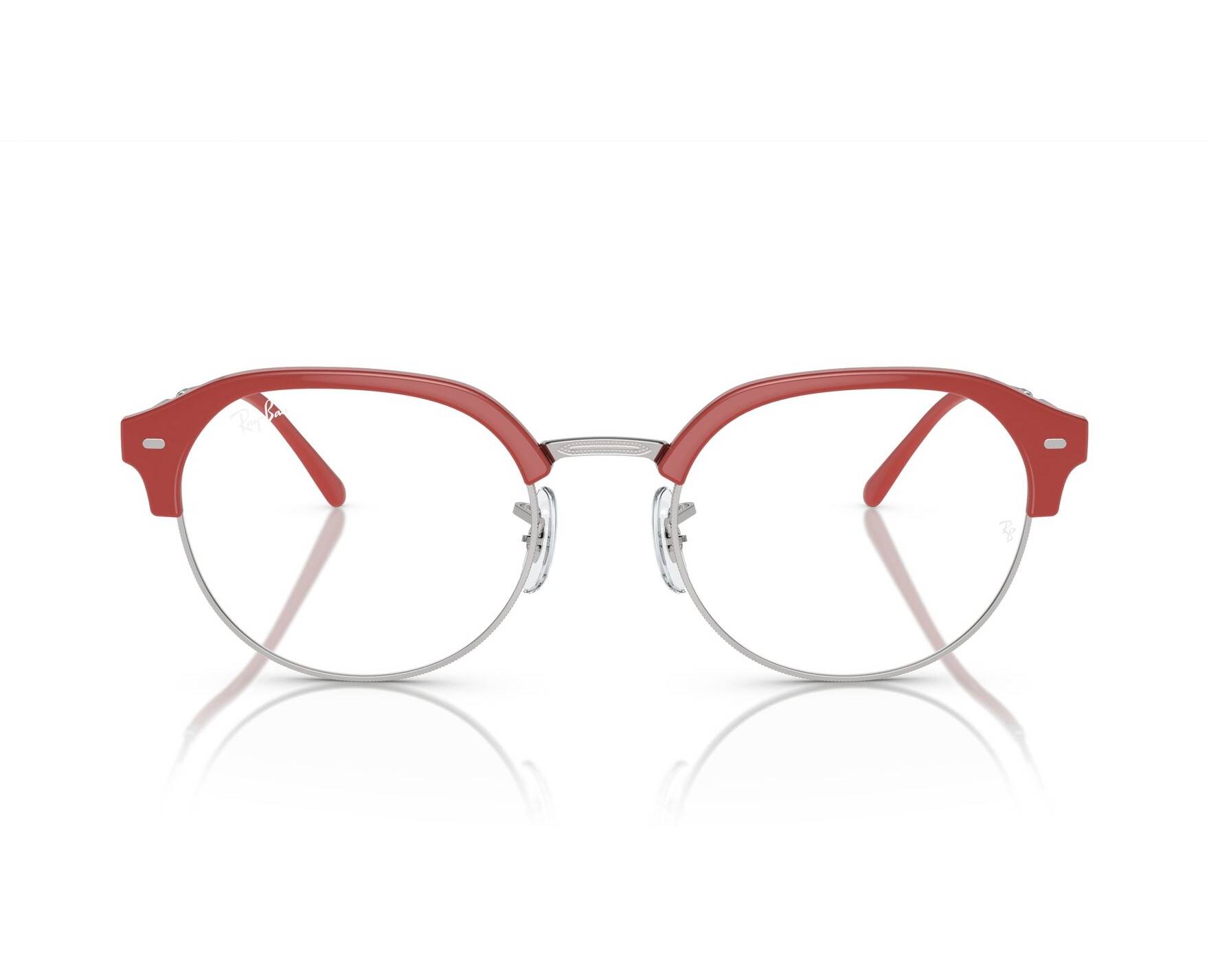 Ray-Ban RX7229 8323 53-20 Rojo  Vista de 360 grados 6