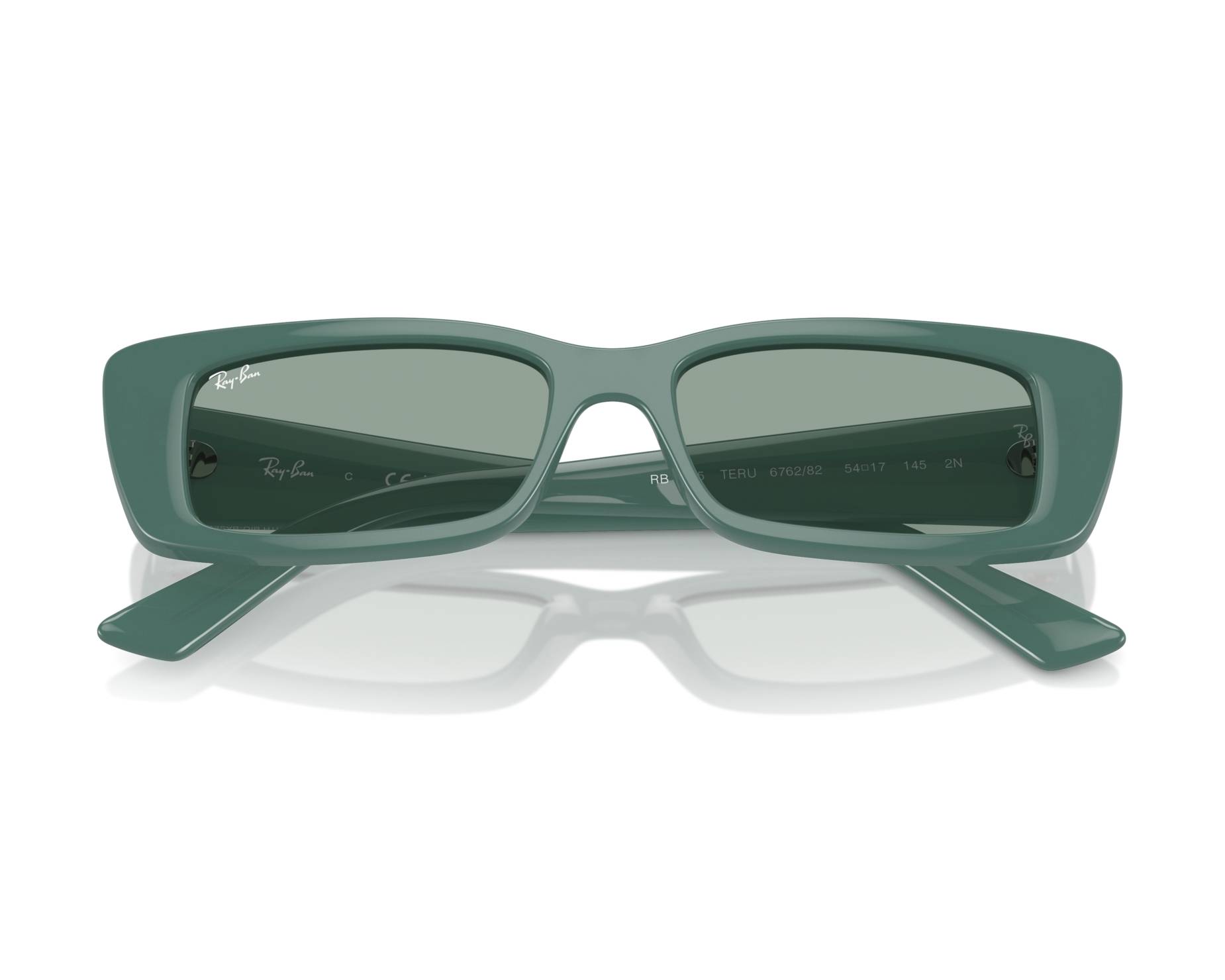 Ray-Ban RB4425 676282 54-17 Verde  Vista de 360 grados 3