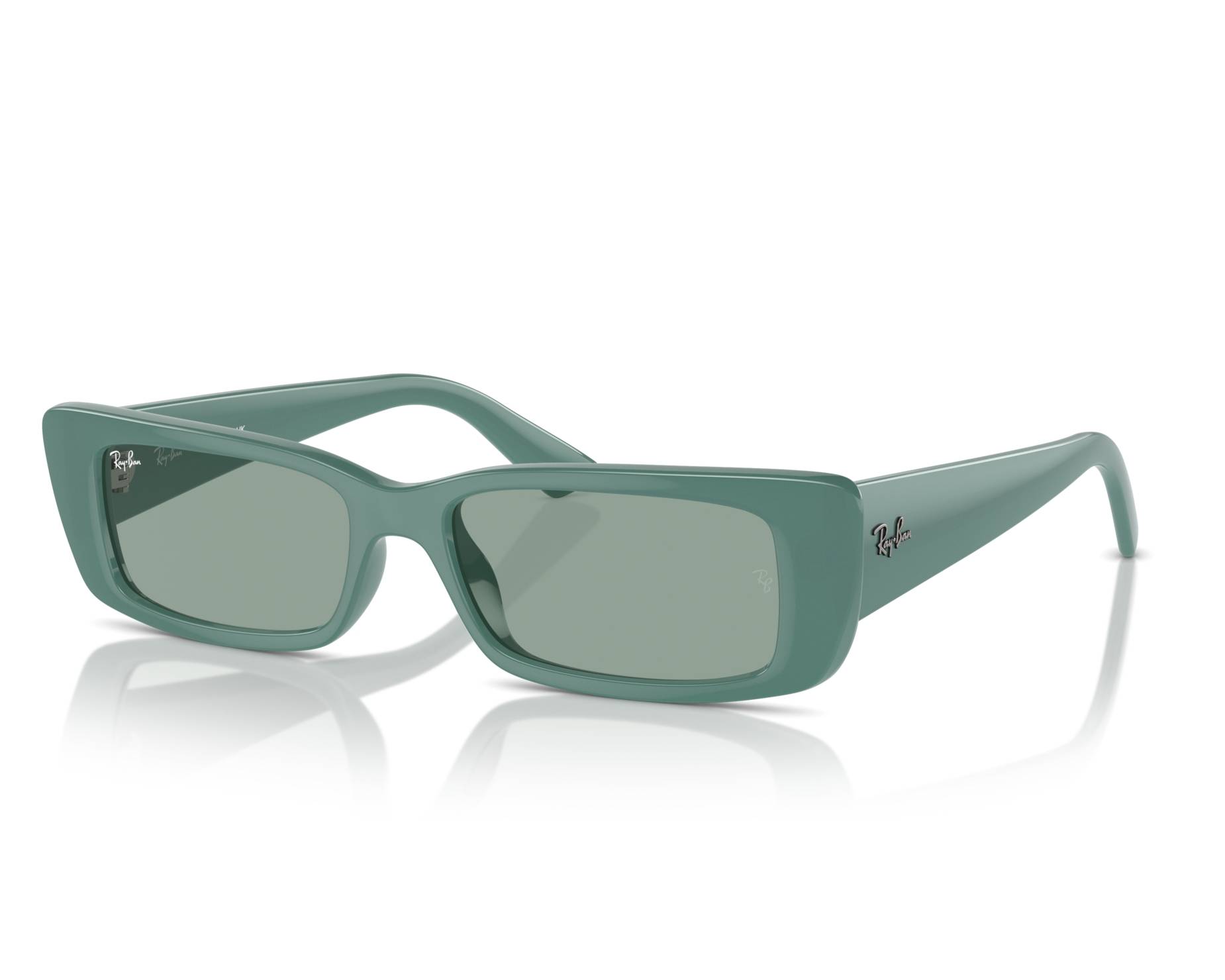 Ray-Ban RB4425 676282 54-17 Verde  Vista de 360 grados 6