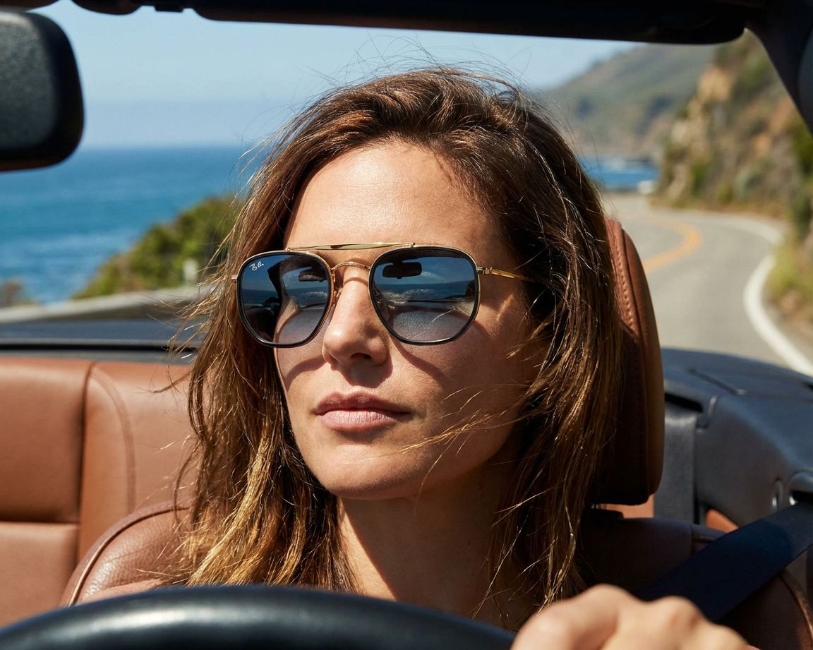 Ray-Ban RB3648M 91673F 52-23 Gold  Vista de 360 grados 14