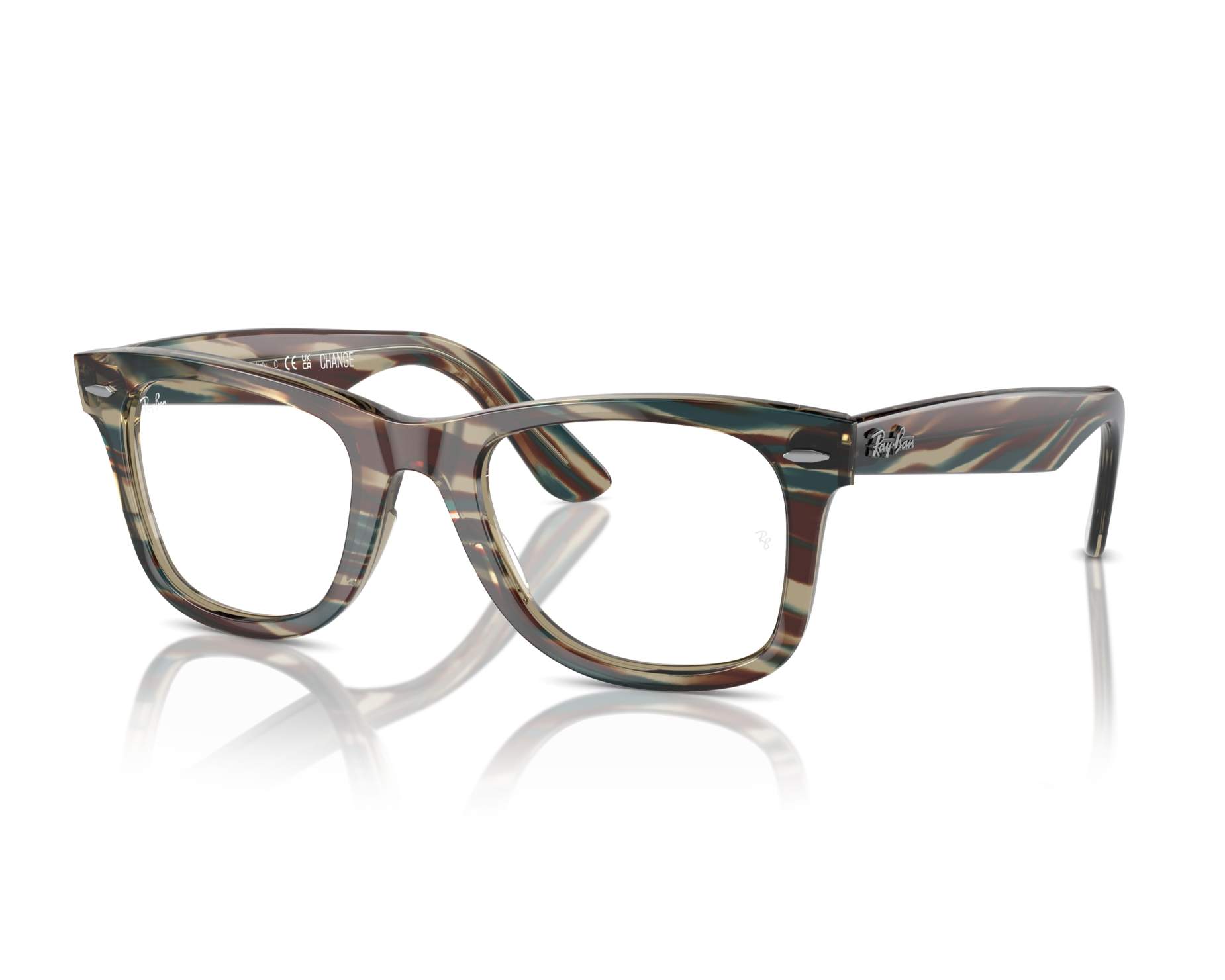 Ray-Ban RX4340V 8381 50-22 Gris  Vista de 360 grados 5