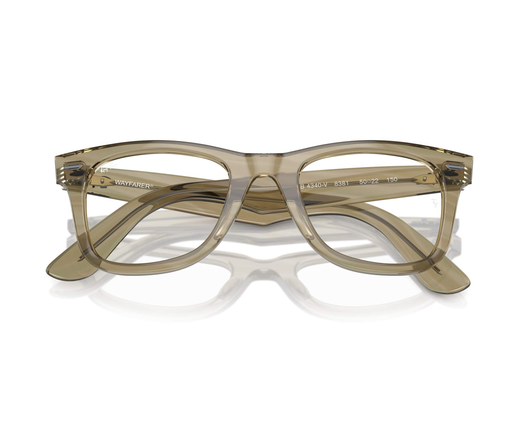 Ray-Ban RX4340V 8381 50-22 Gris  Vista de 360 grados 7