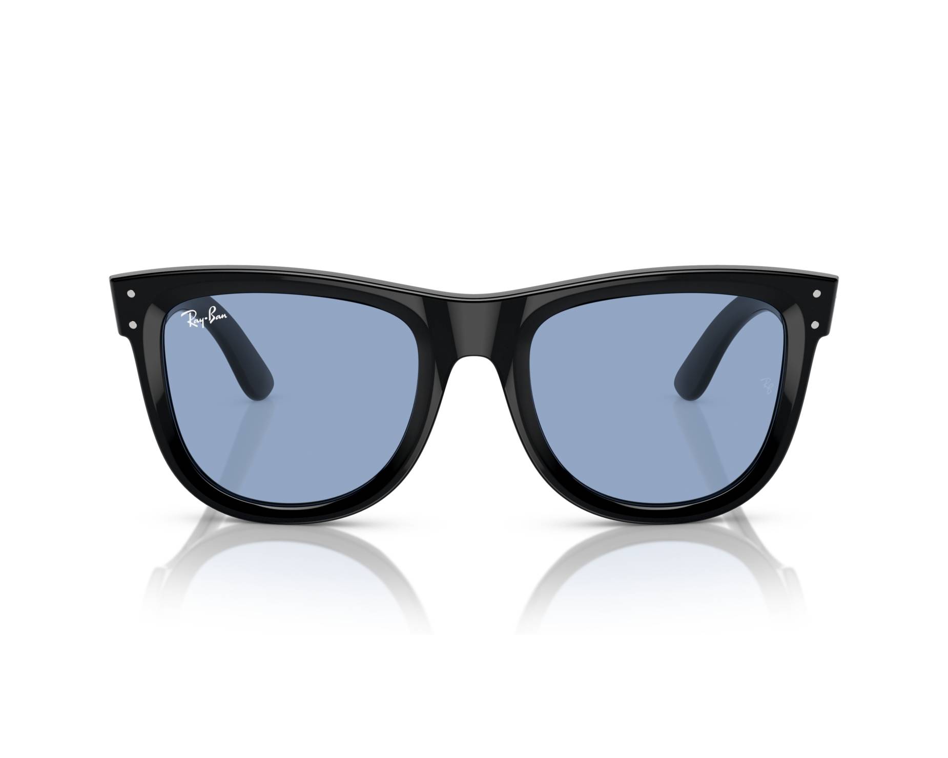 Ray-Ban RBR0502S 667772 53-20 Negra  Vista de 360 grados 4