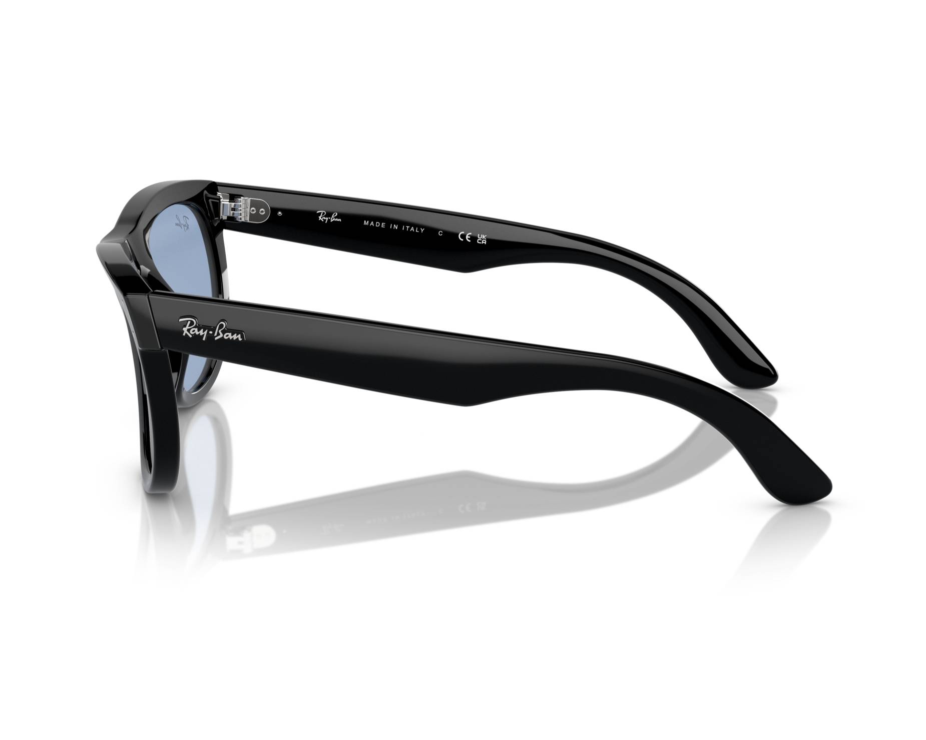 Ray-Ban RBR0502S 667772 53-20 Negra  Vista de 360 grados 5