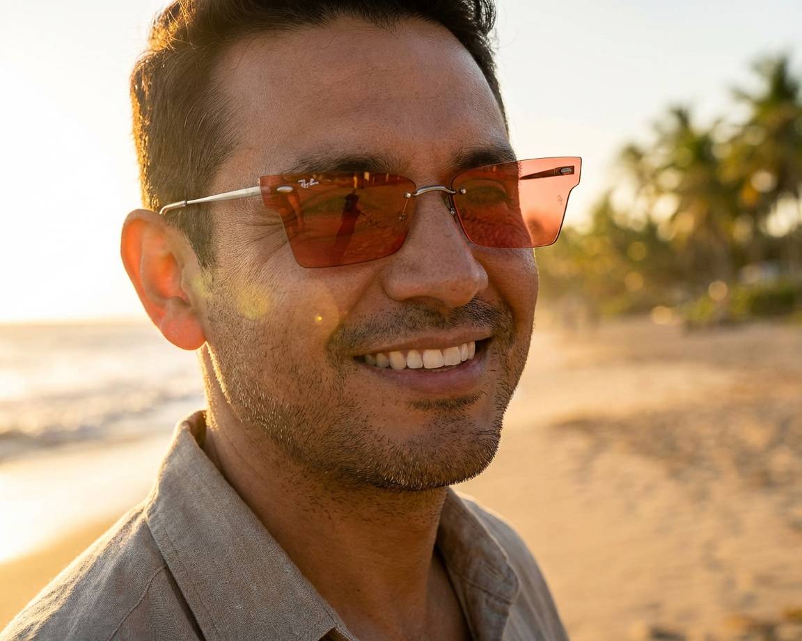 Ray-Ban RB3730 004/84 64-15 Gris  Vista de 360 grados 8