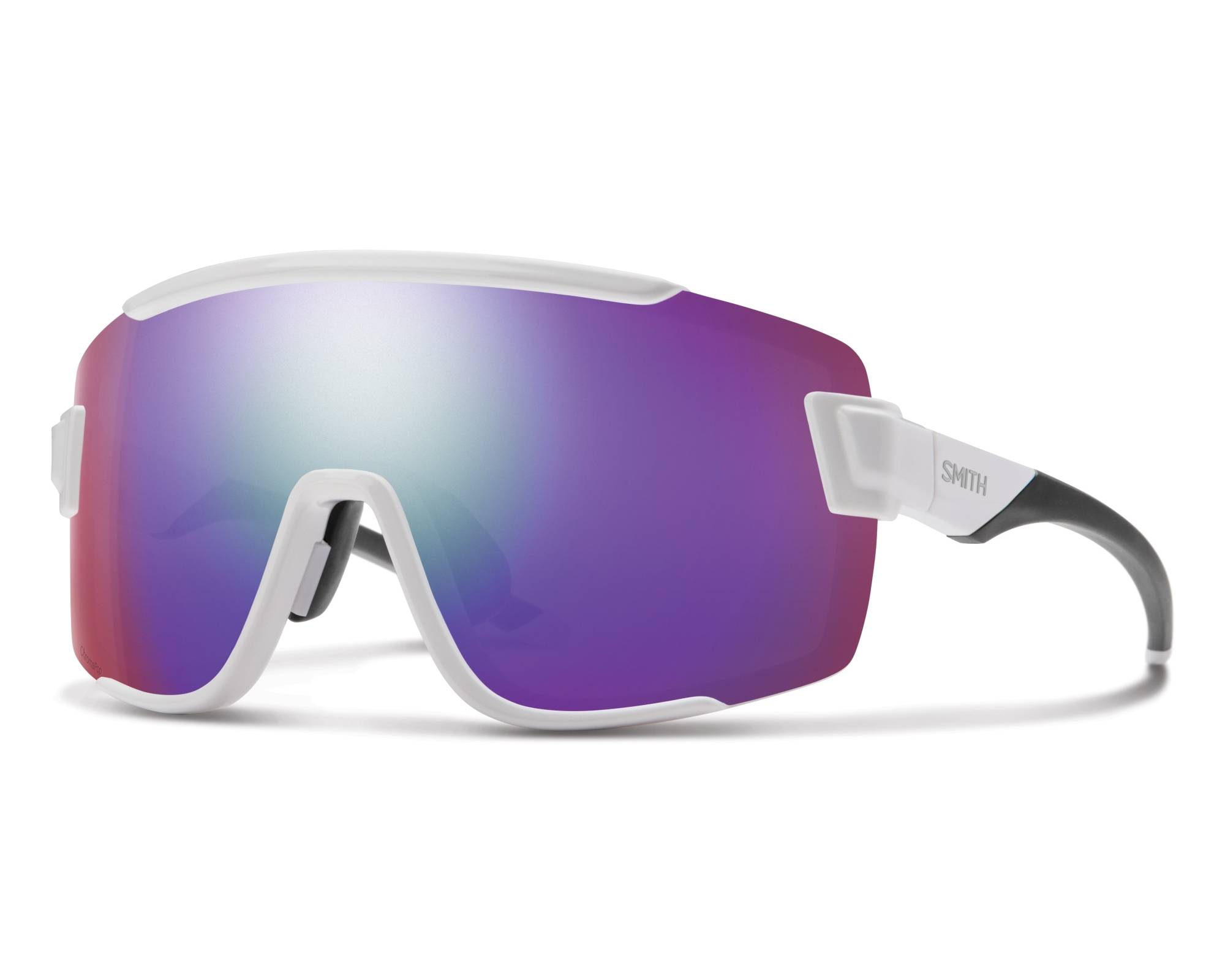 Smith Optics WILDCAT 0BK/DI - Blanco Plata vista de perfil