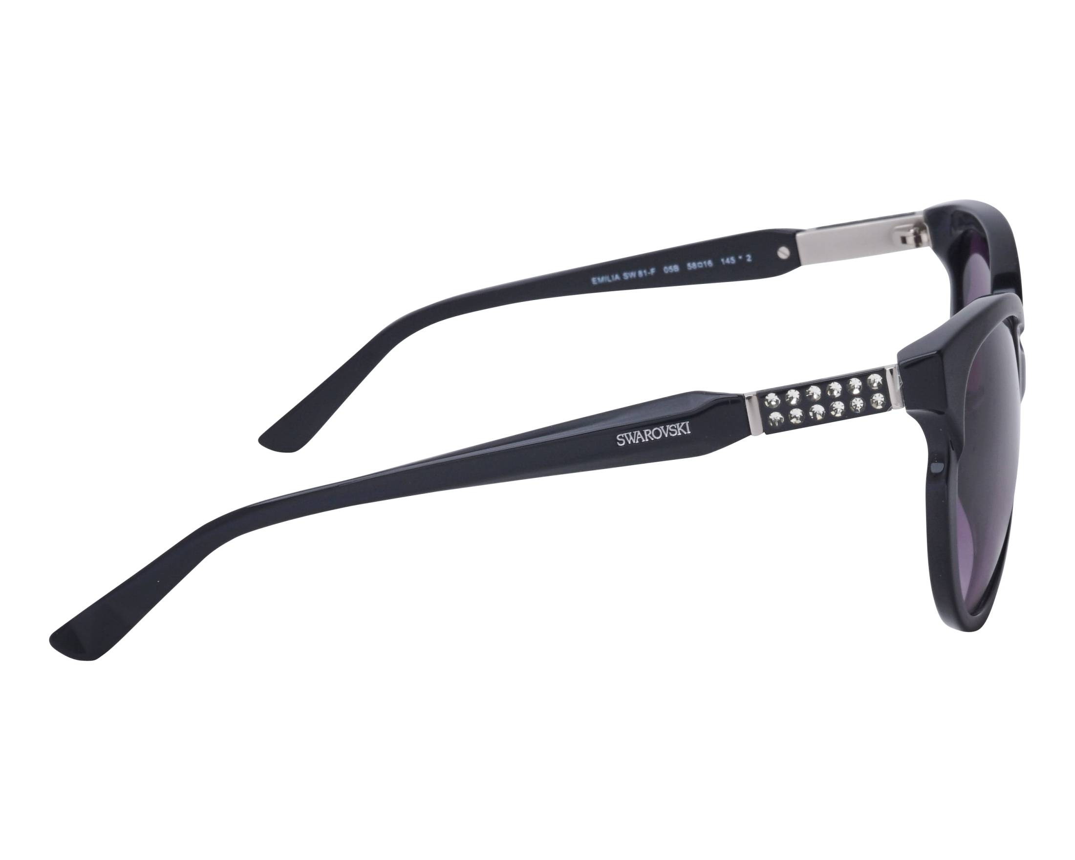 Swarovski SK-0081-F 05B 58-16 Negra Negro vista lateral