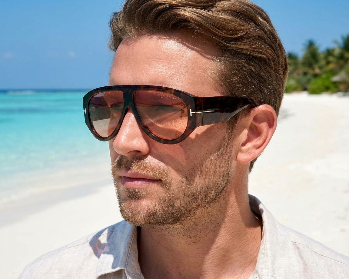 Tom Ford FT1044-S 52S 60-12 Brown Gold otra vista
