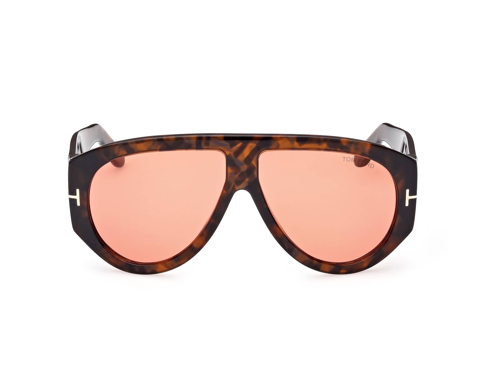 Tom Ford FT1044-S 52S 60-12 Brown Gold vista lateral
