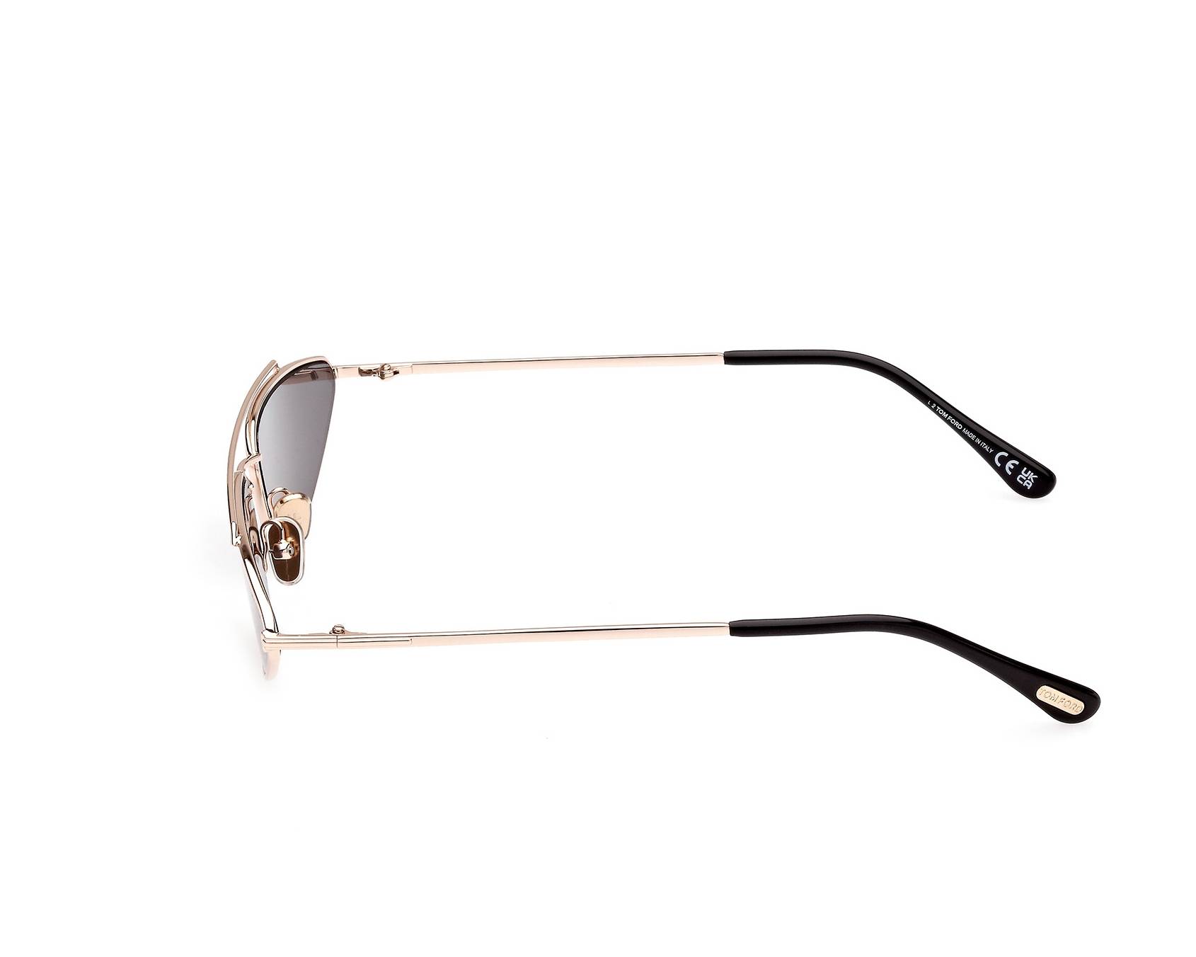 Tom Ford FT0979-S 28A - Rosa Oro Negro vista de frente