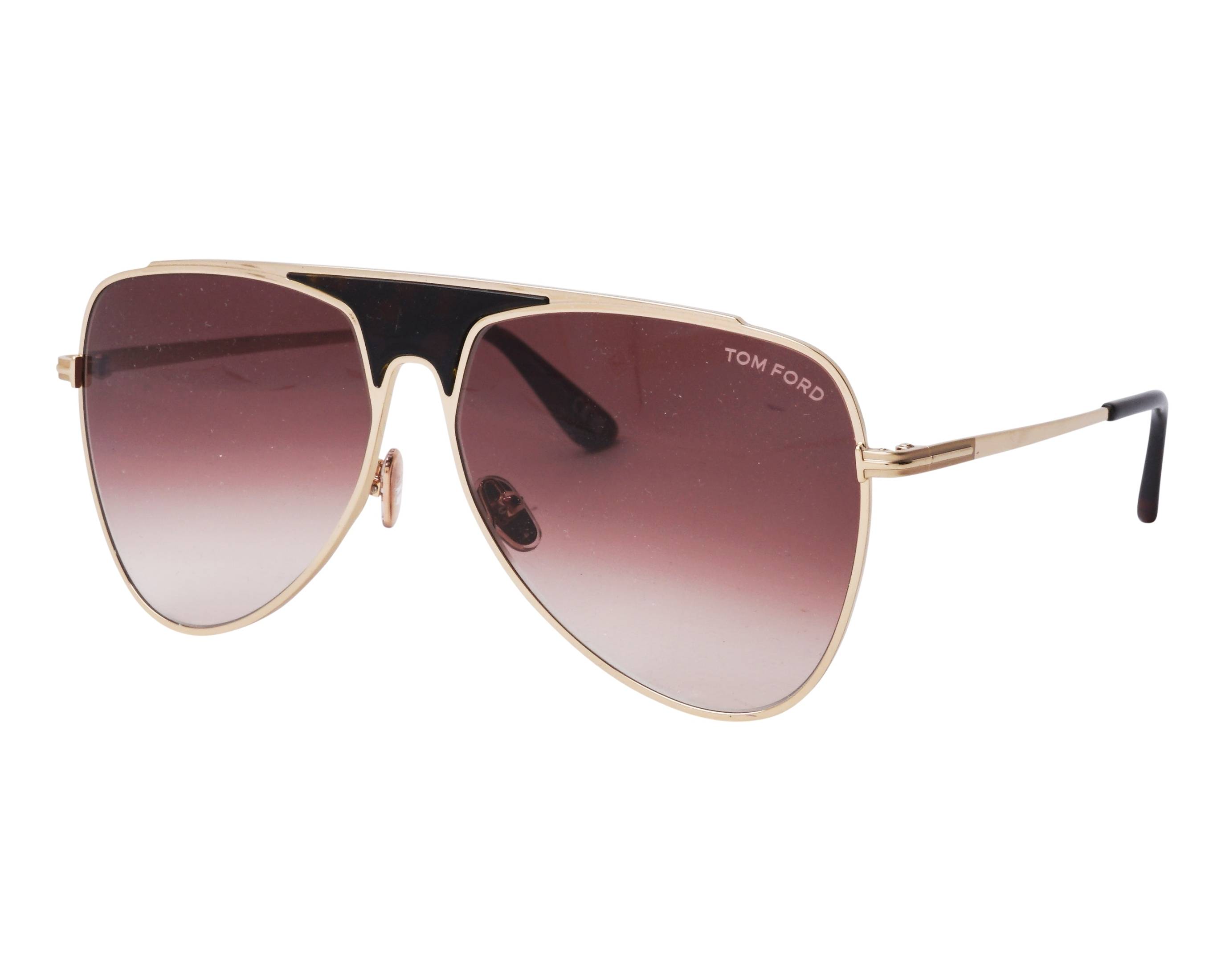 Tom Ford TF-935 28F 60-13 gold  vista de perfil