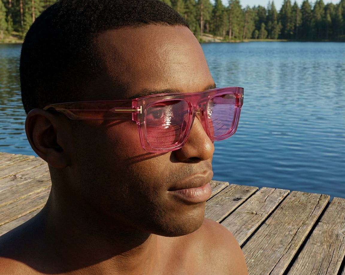 Tom Ford FT0711-S 75S 53-20 Pink Steel otra vista