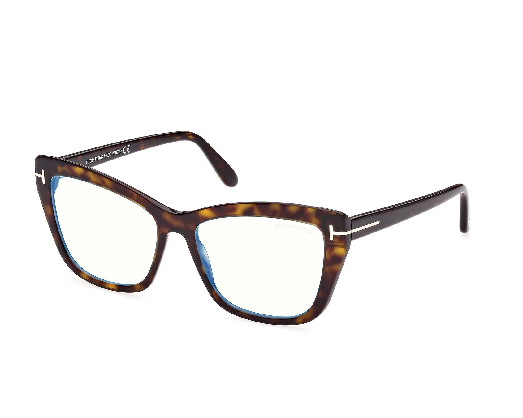 Tom Ford FT5826-B 052 - Marrón   vista de perfil