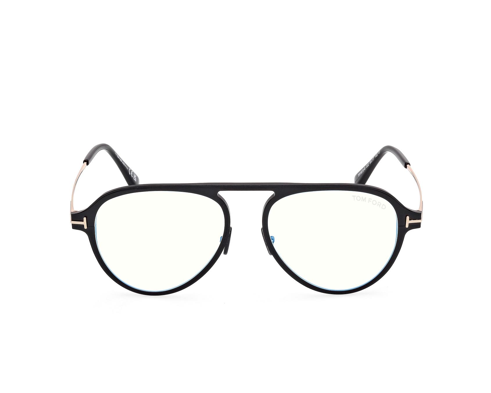 Tom Ford FT5972-BV 002 - Negra Oro vista de perfil