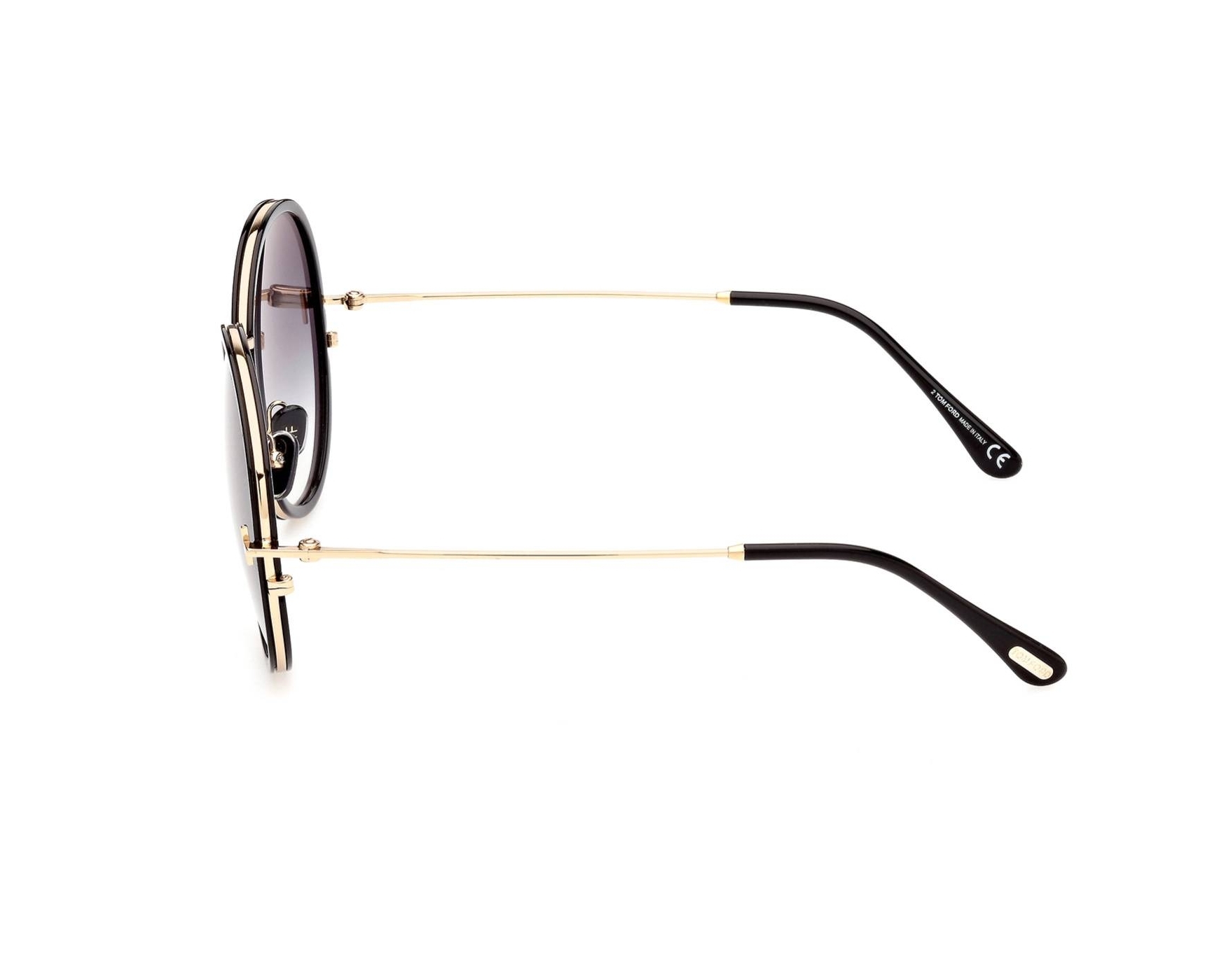 Tom Ford TF-0946 01B 58-18 Negra Oro vista de frente