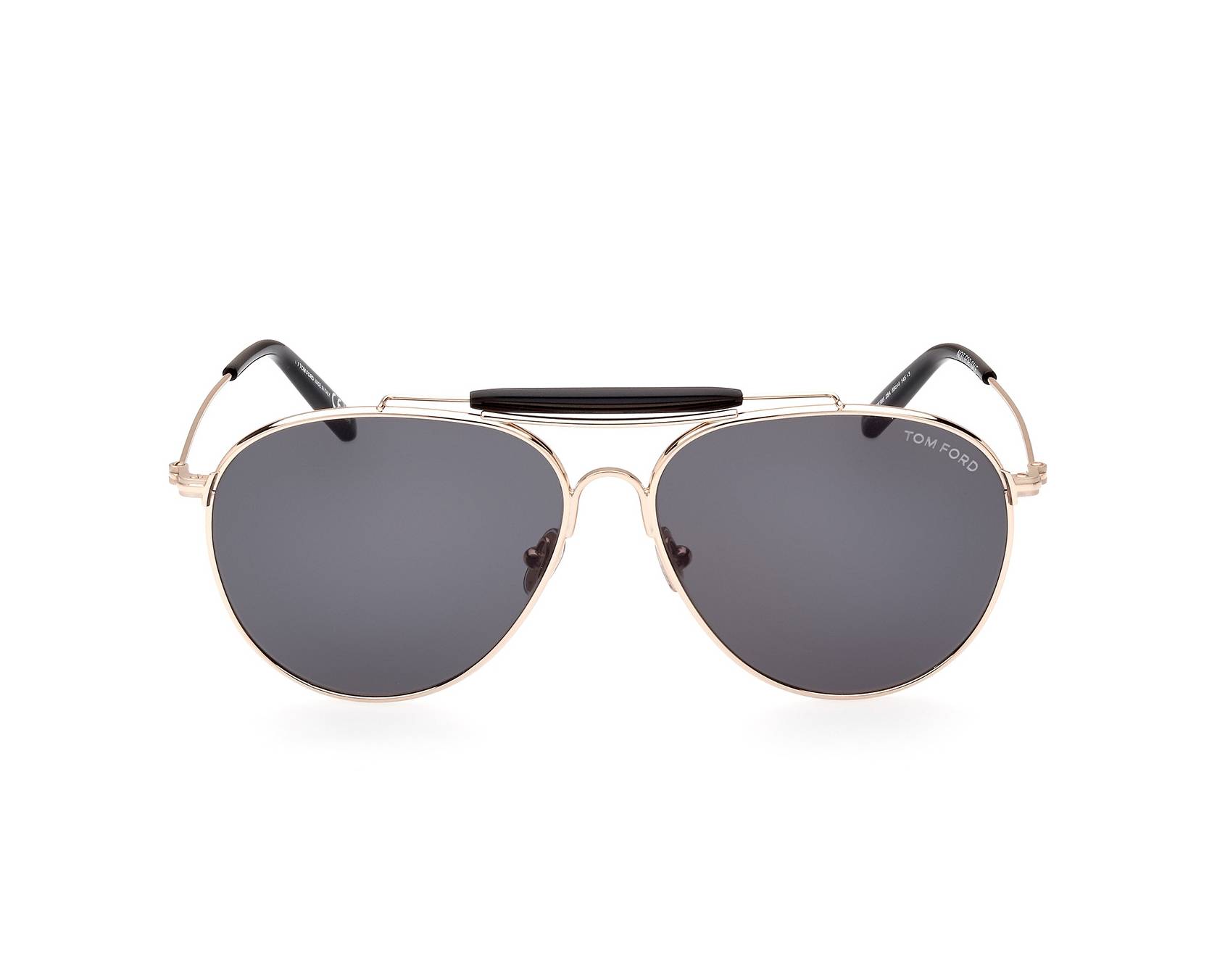 Tom Ford FT0995-S 28A 59-14 Acero Negro vista lateral