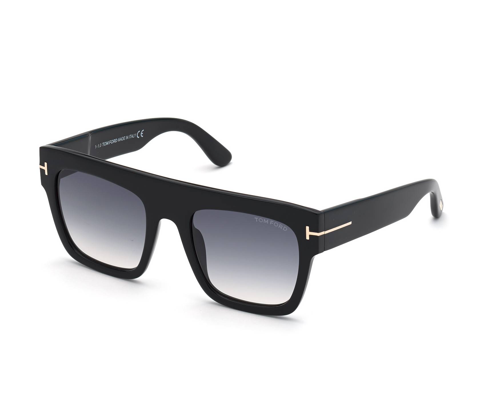 Tom Ford TF-847 01B 52-21 Black  Vista de 360 grados 1