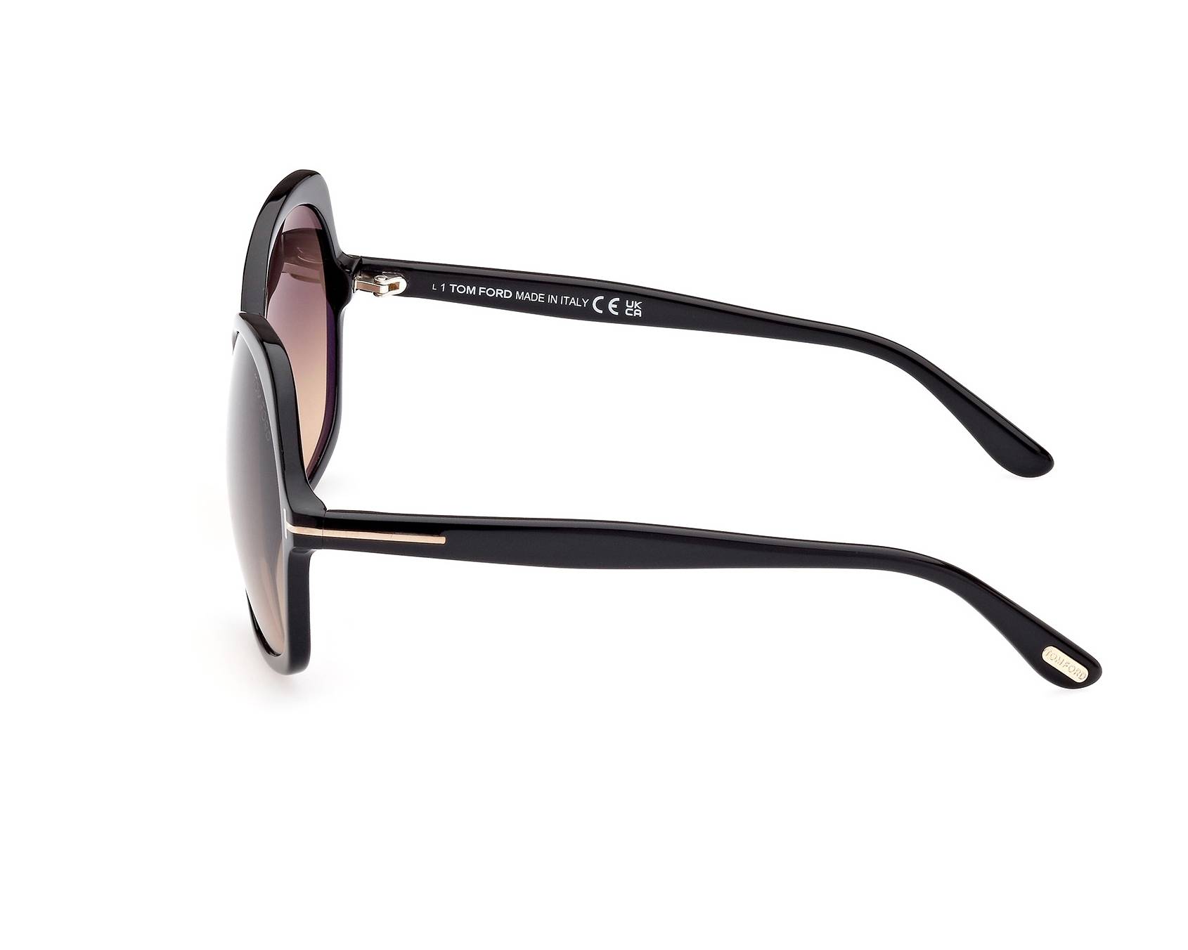 Tom Ford FT-1013 01B 64-7 Negra  vista de frente