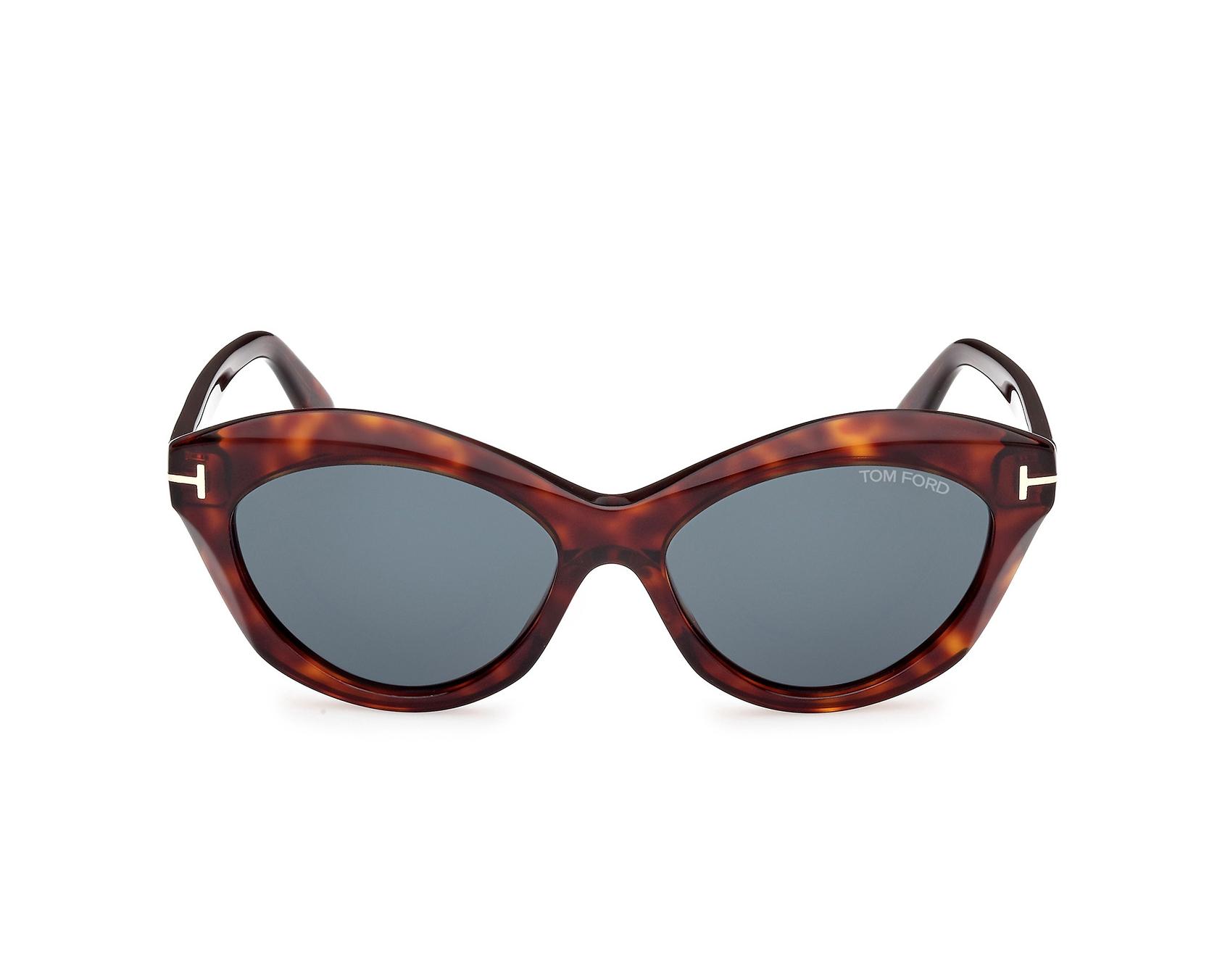Tom Ford FT1111S 54V 55-16 Havana Acero vista de perfil