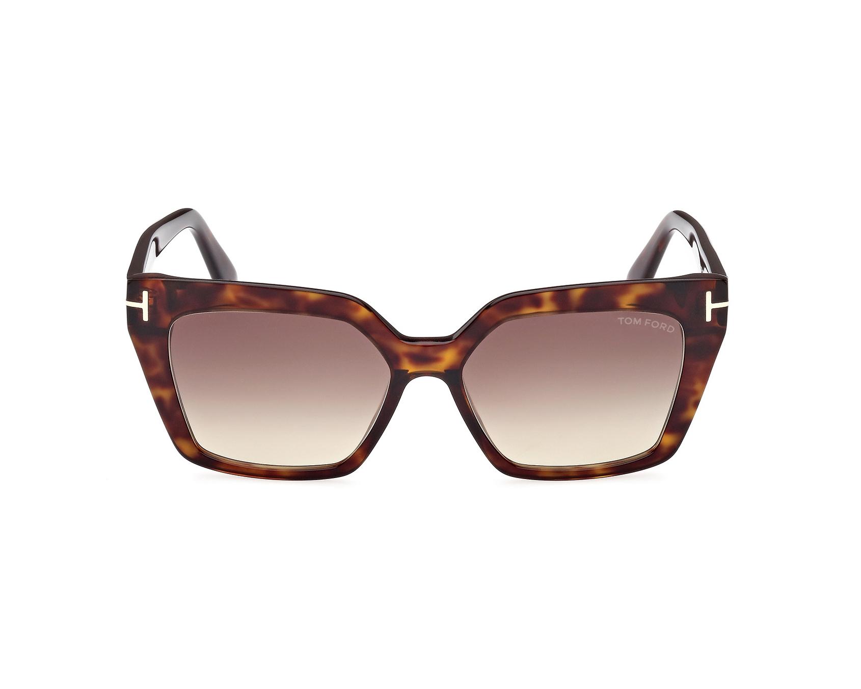 Tom Ford FT-1030-S 52F 53-15 Havana Gold vista lateral