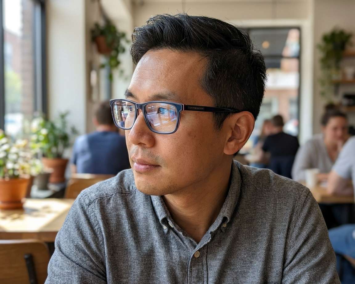 Tommy Hilfiger TH-1945 PJP 56-17 Blue  Vista de 360 grados 5