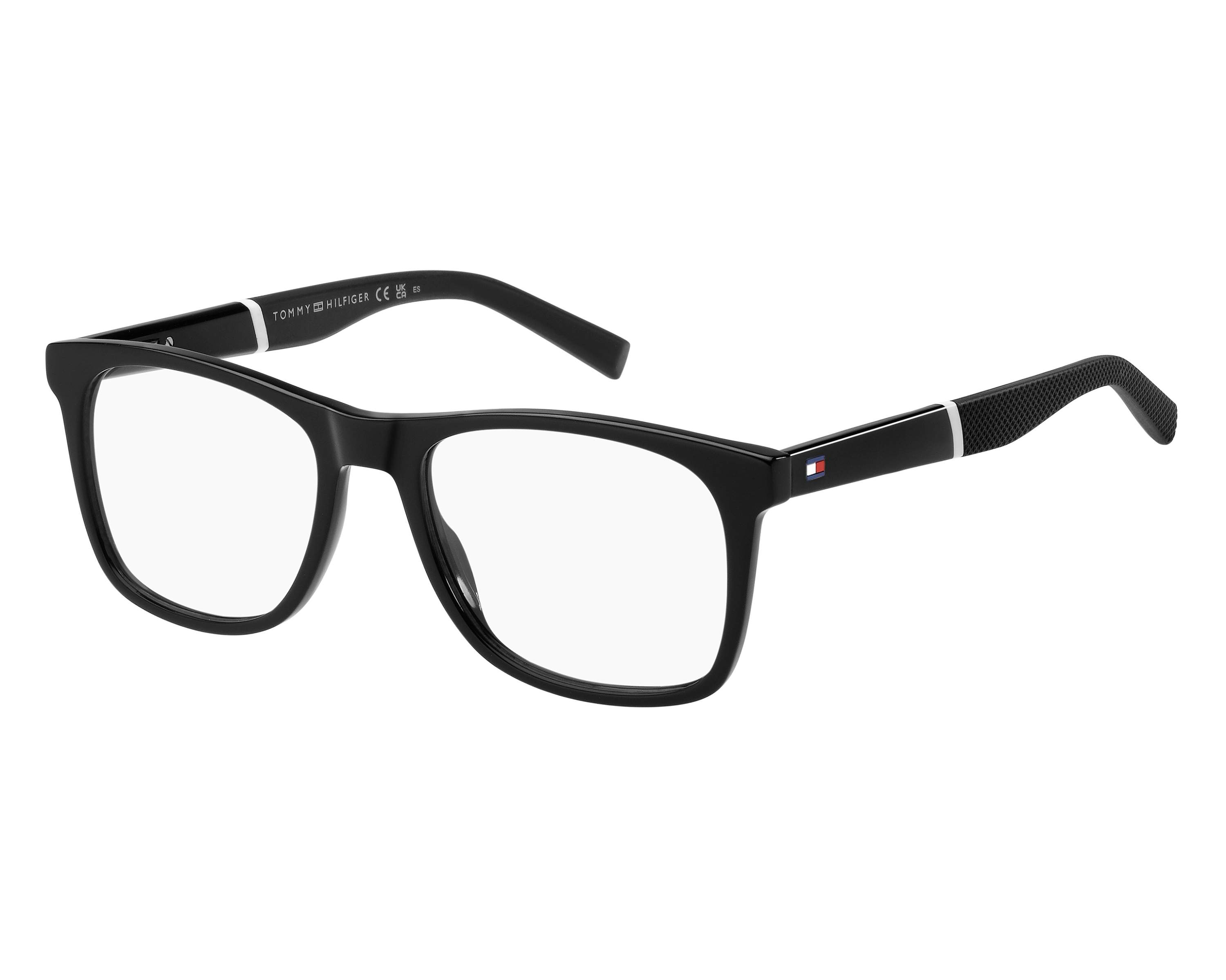 Tommy Hilfiger TH-2046 807 53-18 Negra  Vista de 360 grados 1