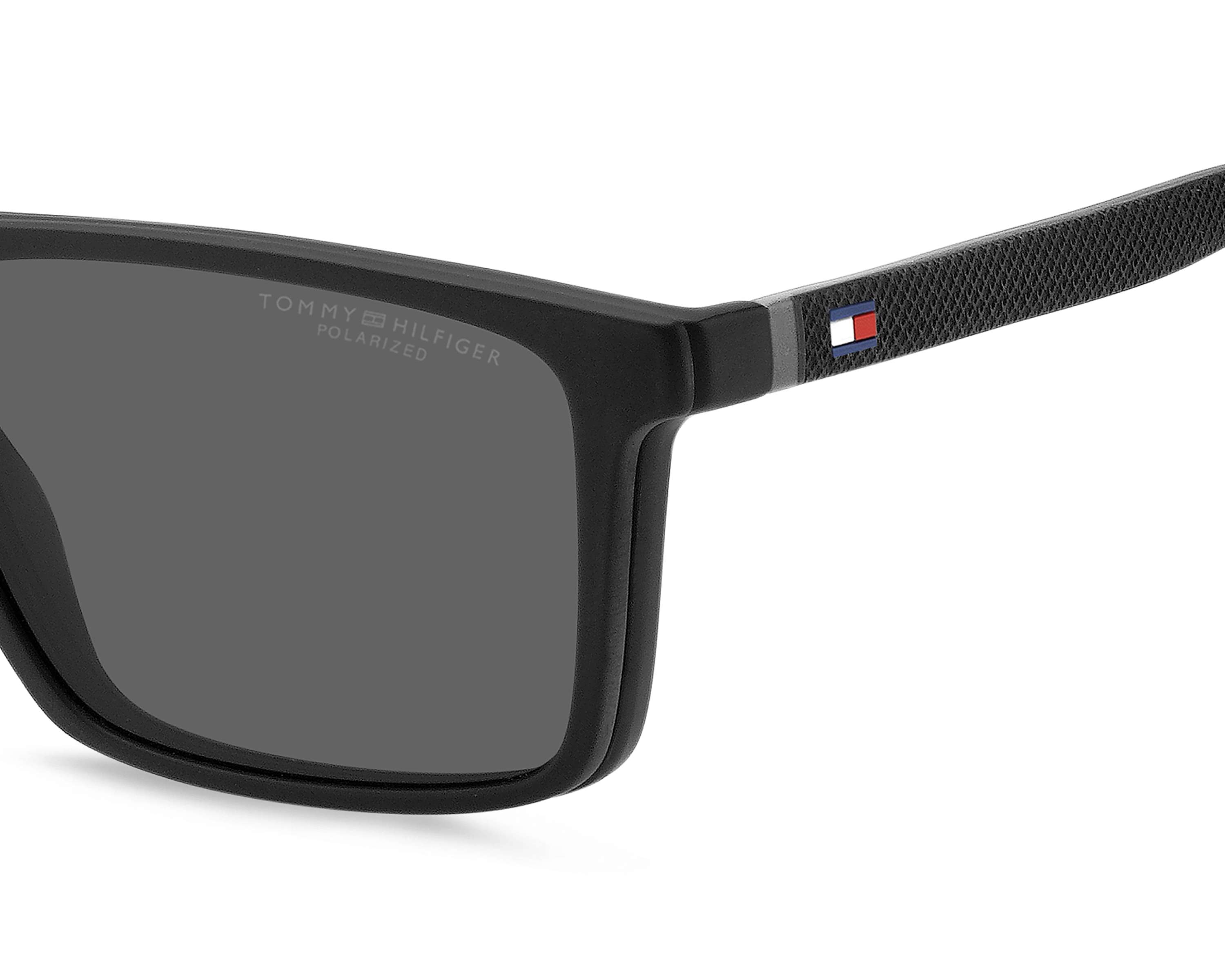 Tommy Hilfiger TH-2086-CS O6W/M9 56-15 Negra Negro Vista de 360 grados 5