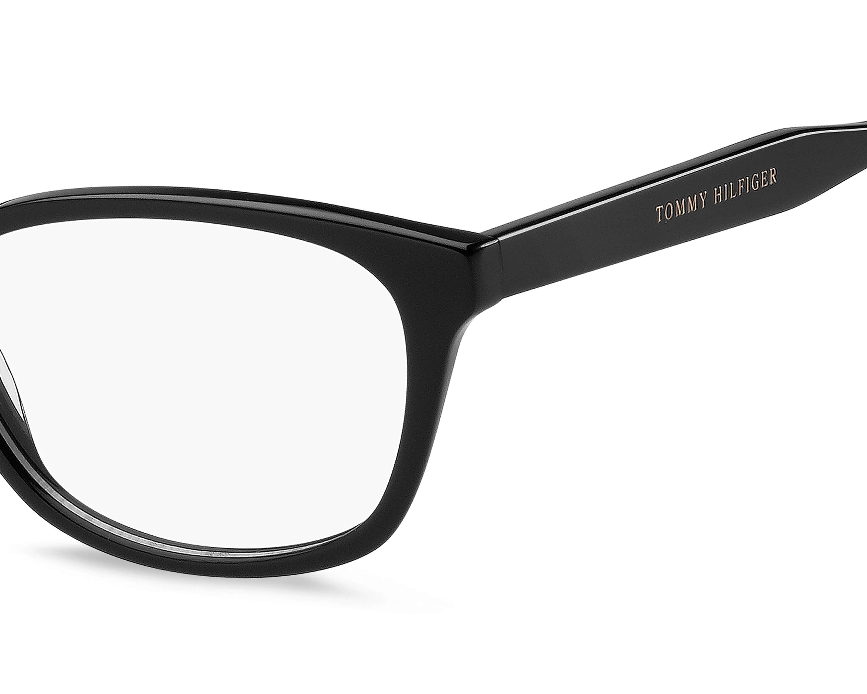 Tommy Hilfiger TH-2108 7YQ 53-15 Negra Marrón  Vista de 360 grados 4