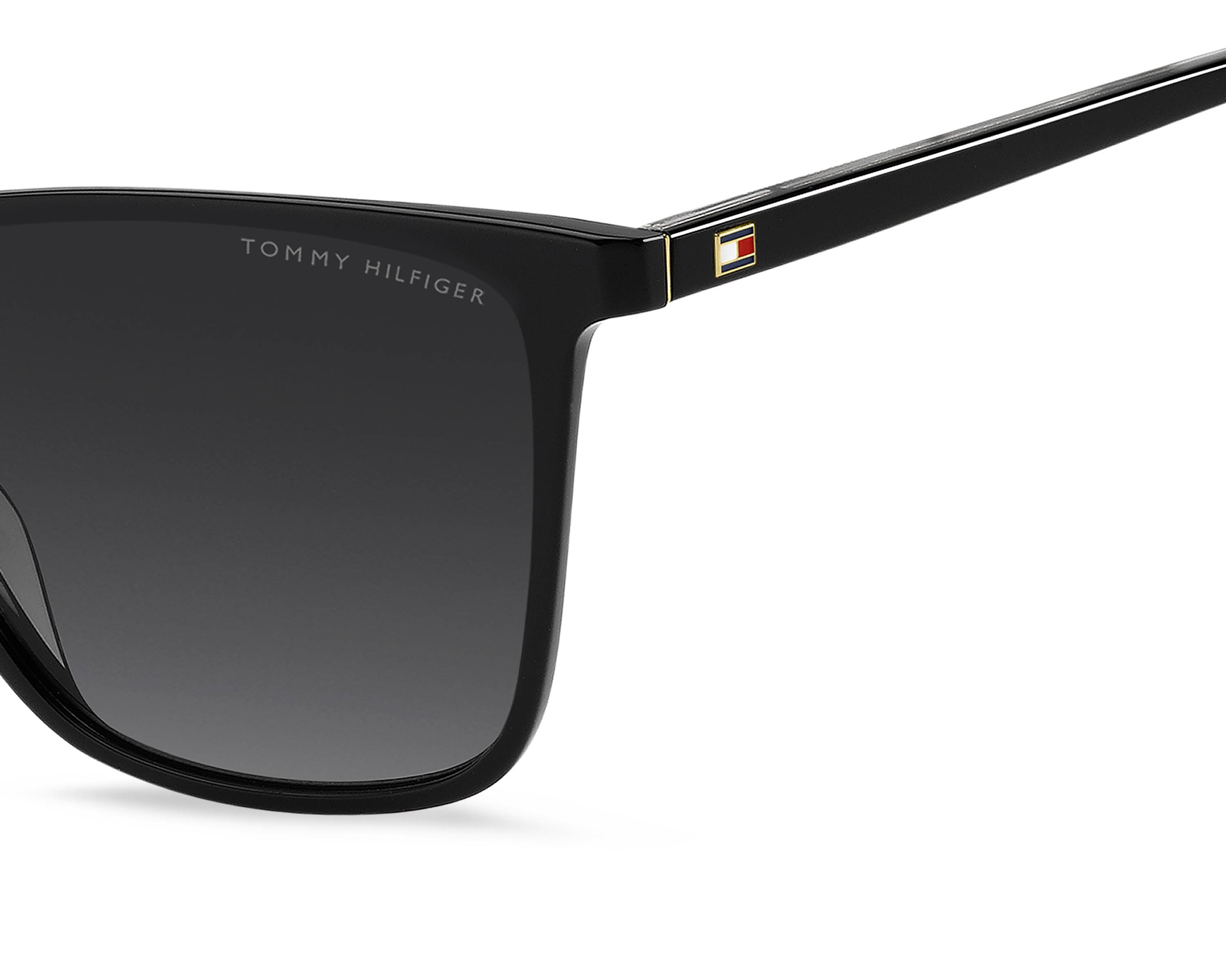 Tommy Hilfiger TH-2292-S 807/9O 55-14 Negra  vista de perfil