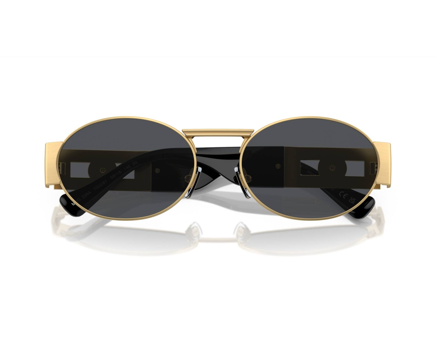 Versace VE2264 100287 56-18 Gold  Vista de 360 grados 2