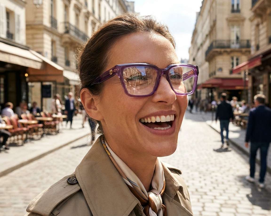 Versace VE3357 5464 55-17 Lila Purpura  Vista de 360 grados 6