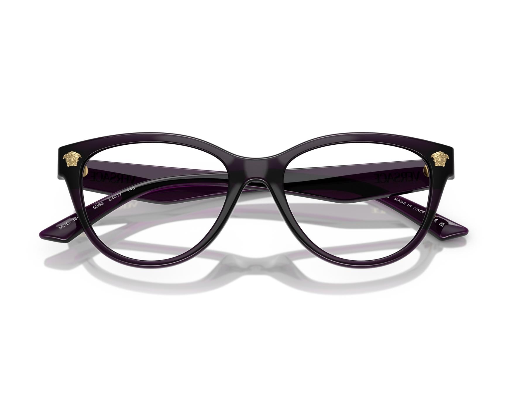 Versace VE3365U 5263 54-17 lila  Vista de 360 grados 5